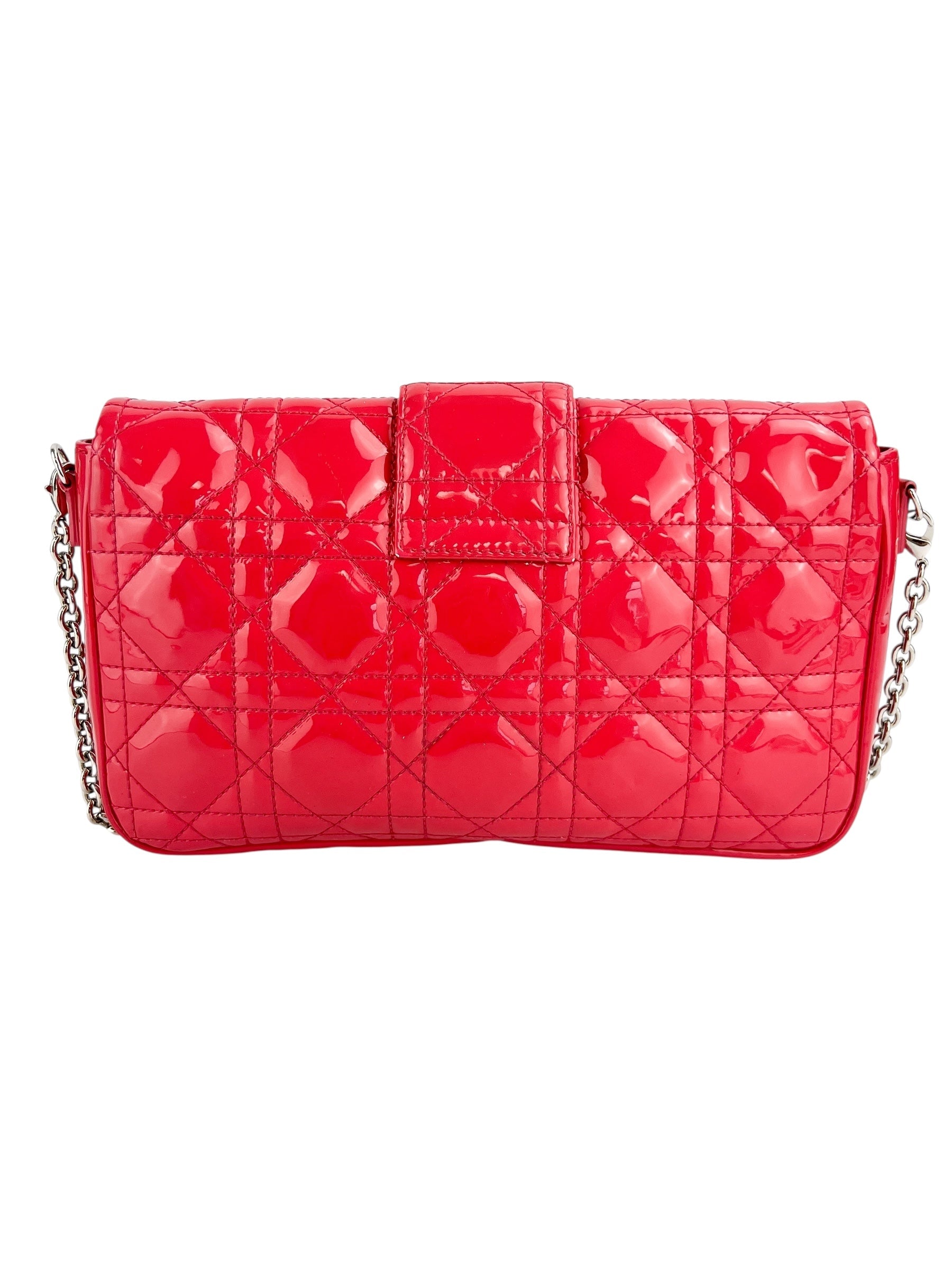 Dior Coral Patent Miss Dior Promenade WOC