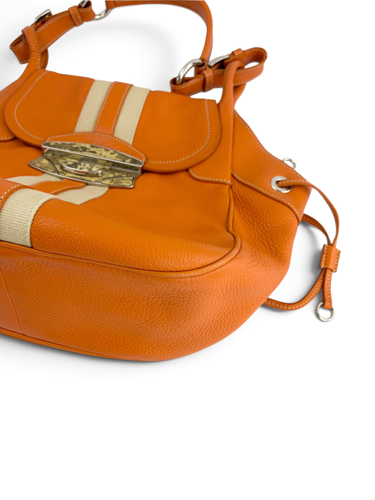 prada-vintage-lizard-trimmed-skipper-hobo-7