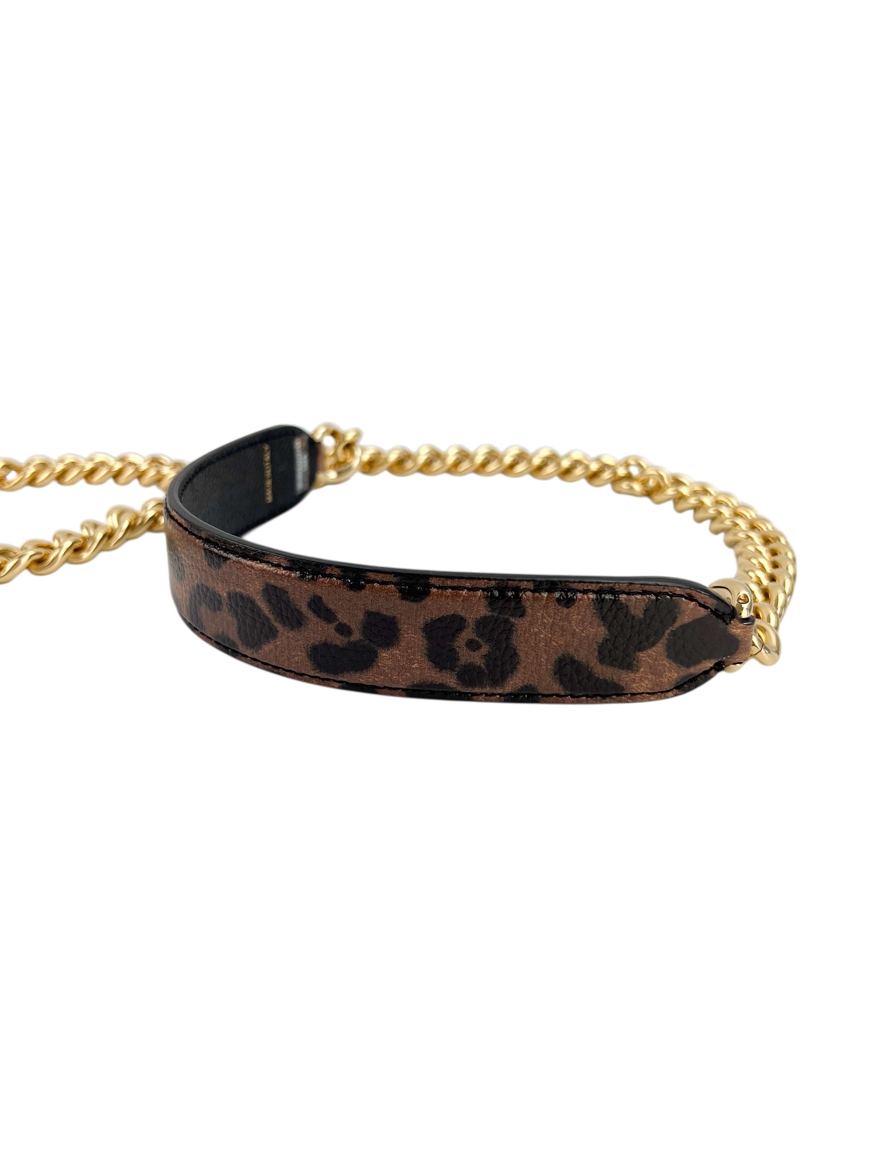 Dolce & Gabbana Gold Tone Chain Strap (New W/ Tag)