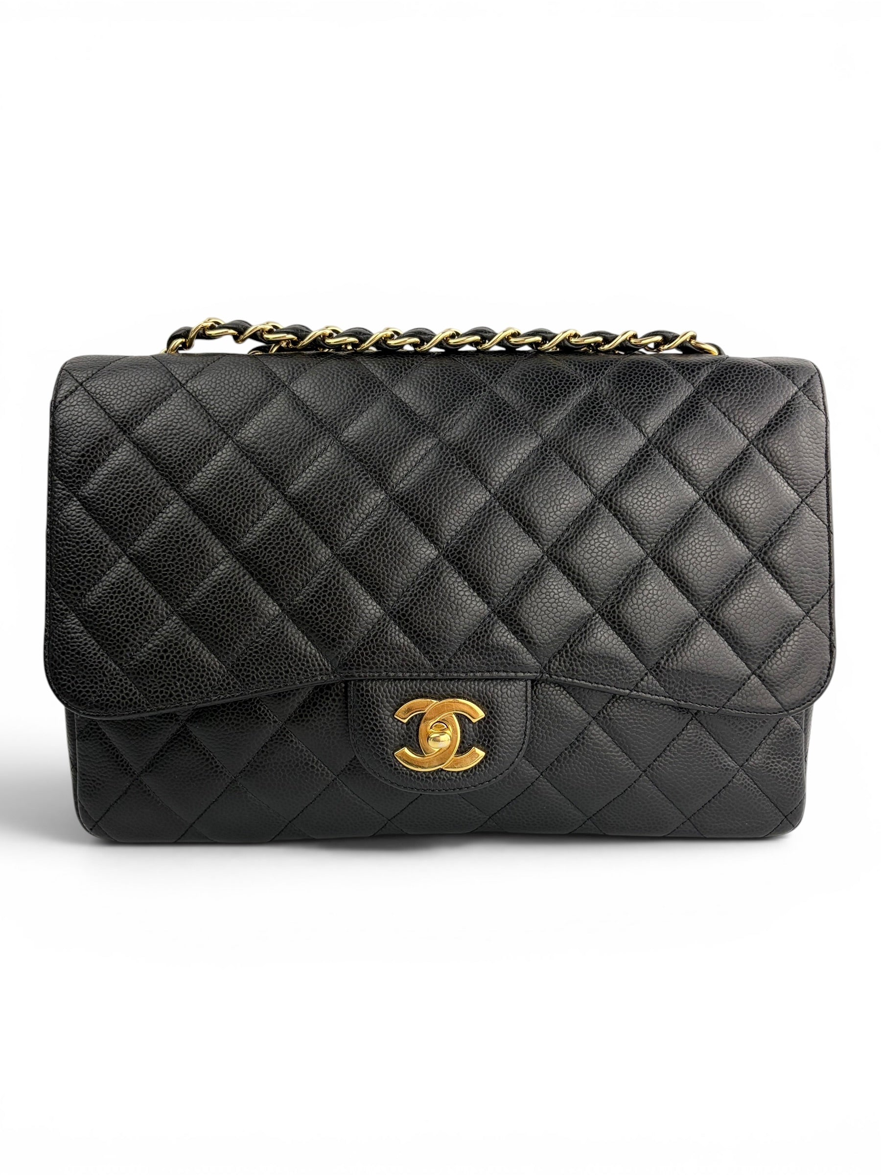 chanel-black-caviar-jumbo-single-flap-0