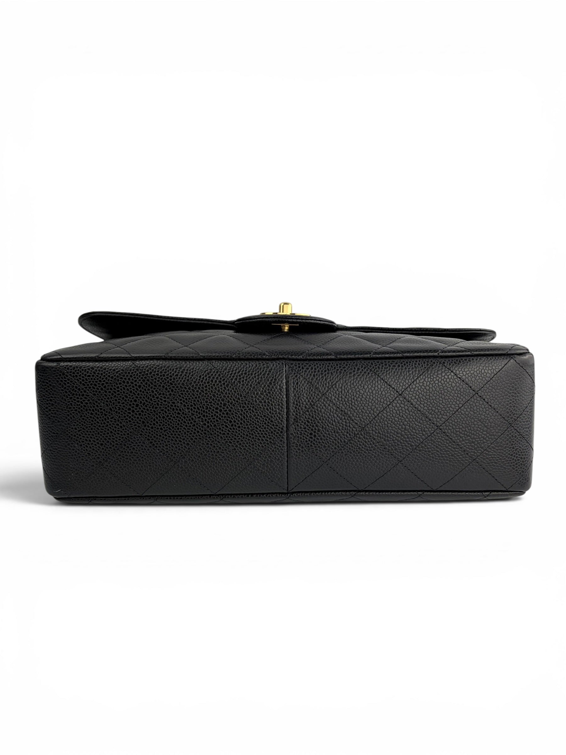 chanel-black-caviar-jumbo-single-flap-5