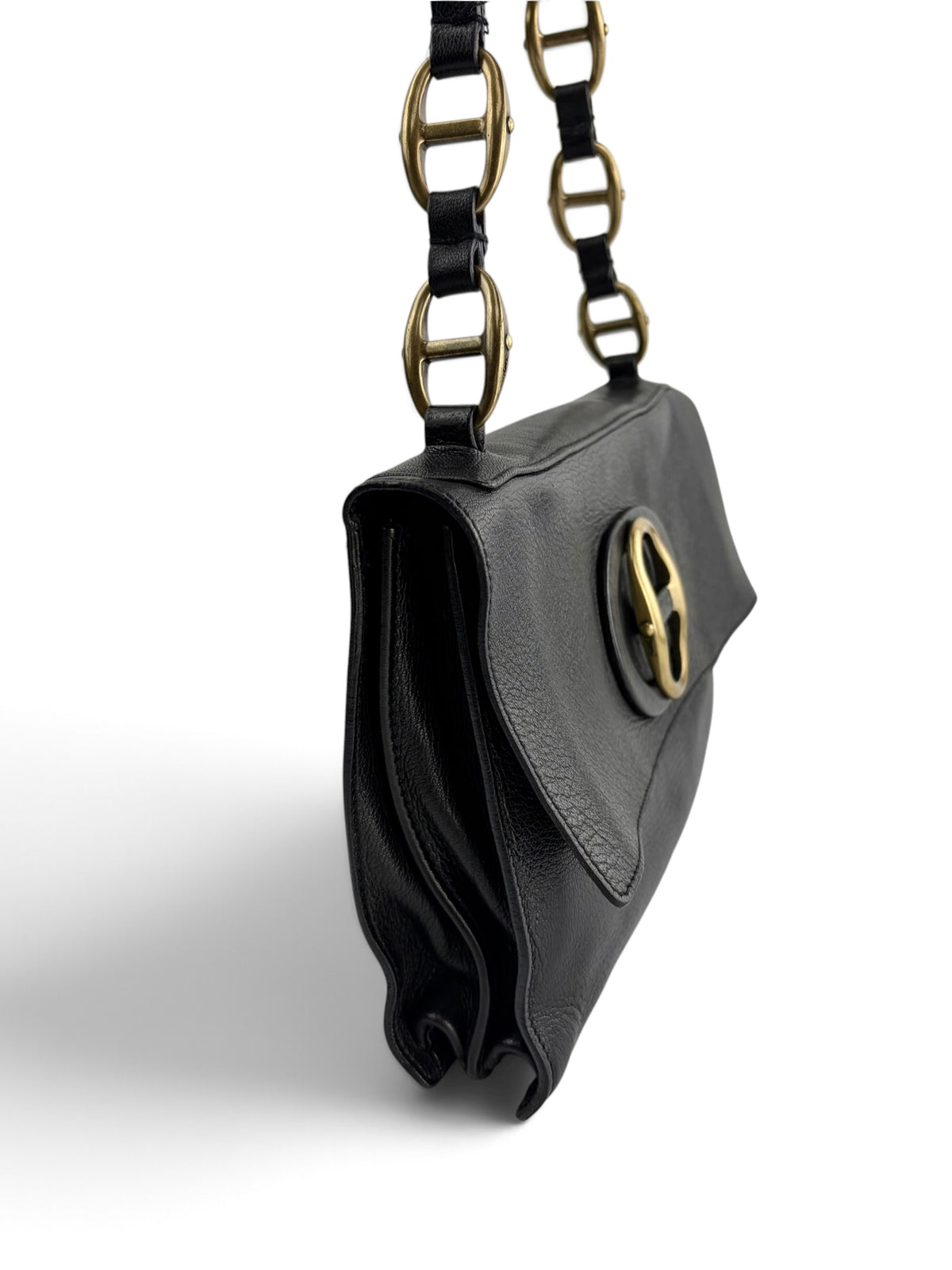 ysl-saint-laurent-vintage-black-leather-flap-bag-1