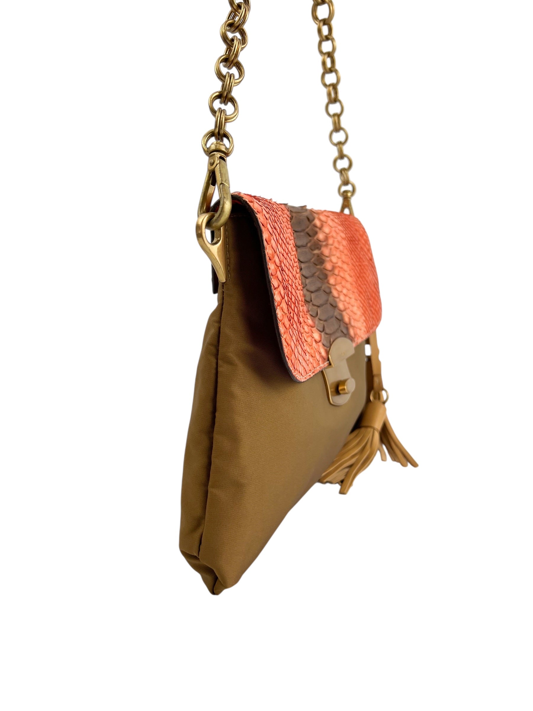 prada-vintage-python-tesutto-chain-shoulder-bag---1