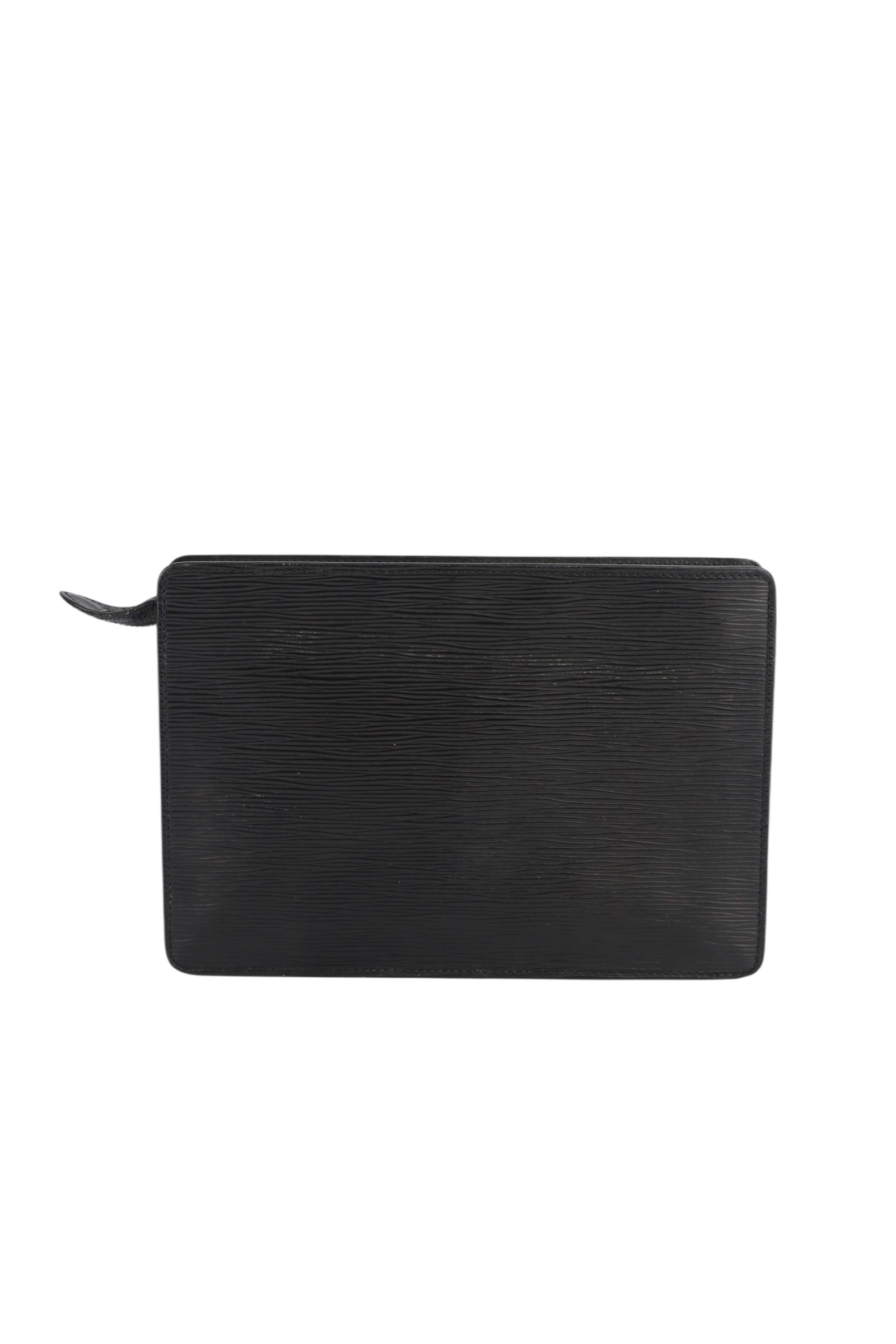 Louis Vuitton Vintage Black Epi Leather Clutch