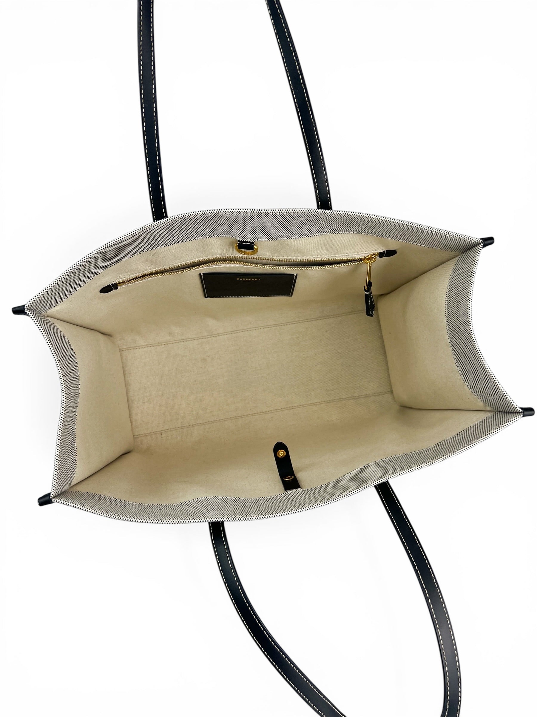 burberry-black---grey-canvas-freya-tote--9