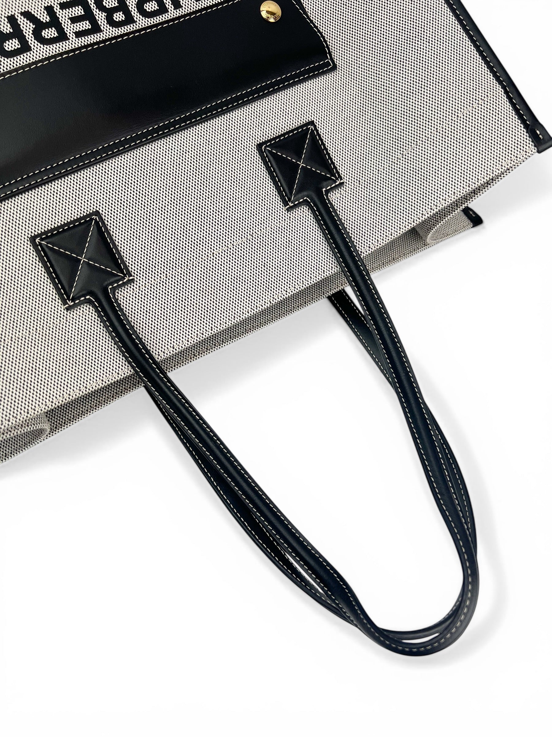 burberry-black---grey-canvas-freya-tote--7