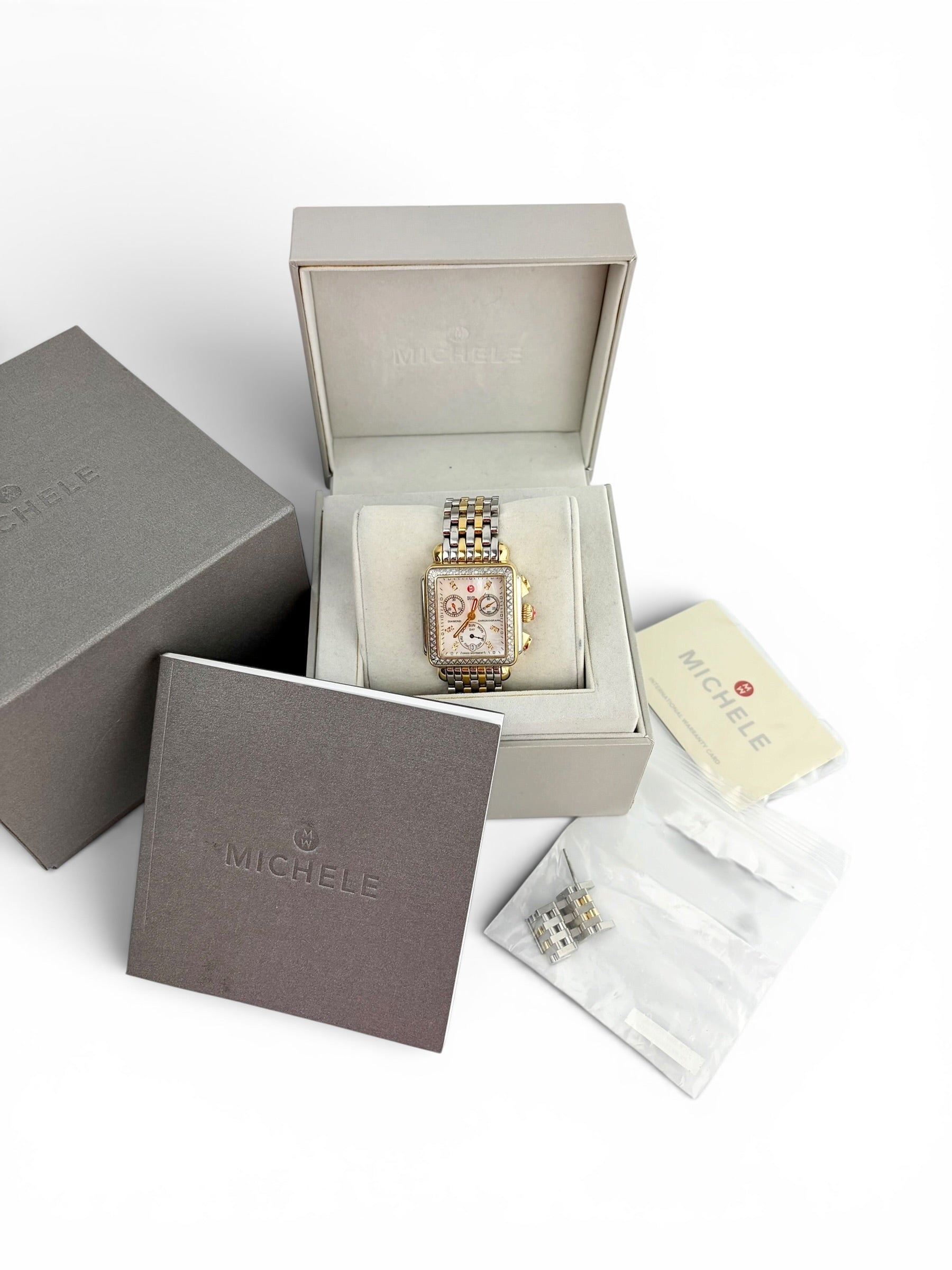 michele-deco-two-tone-diamond-watch--full-set--7