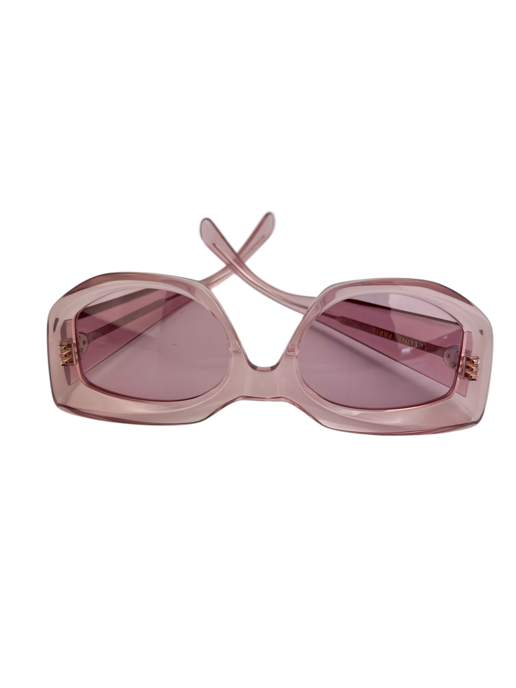 Celine Pink Frame Sunglasses