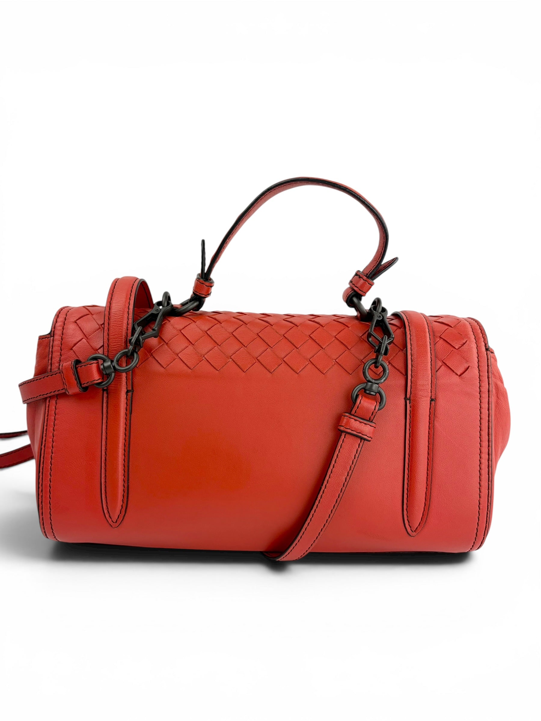 bottega-veneta-red-leather-satchel-2