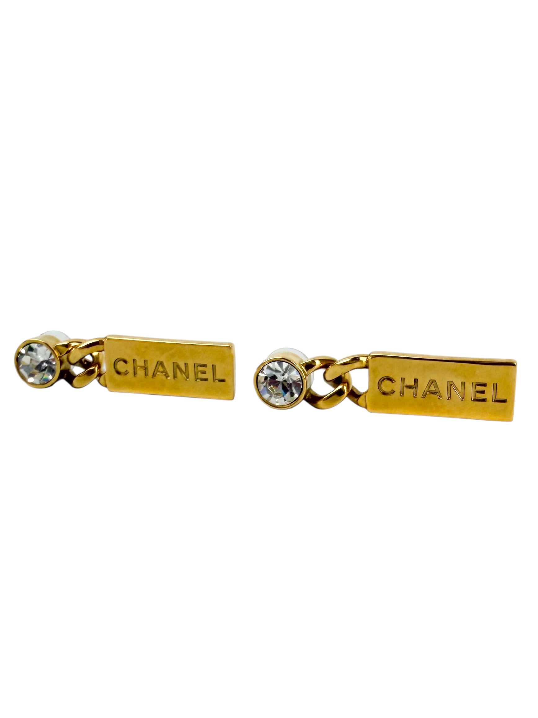 chanel-gold-tone-metal-and-crystal-tag-drop-earrings---2