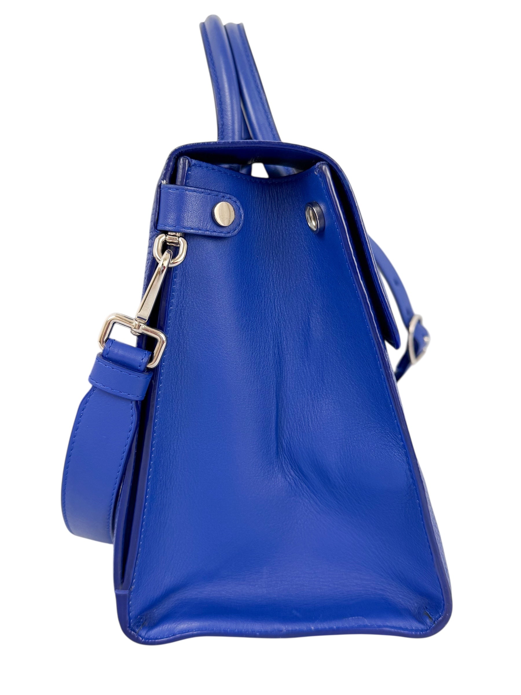christian-dior-diorever-electric-blue-leather-handbag-1