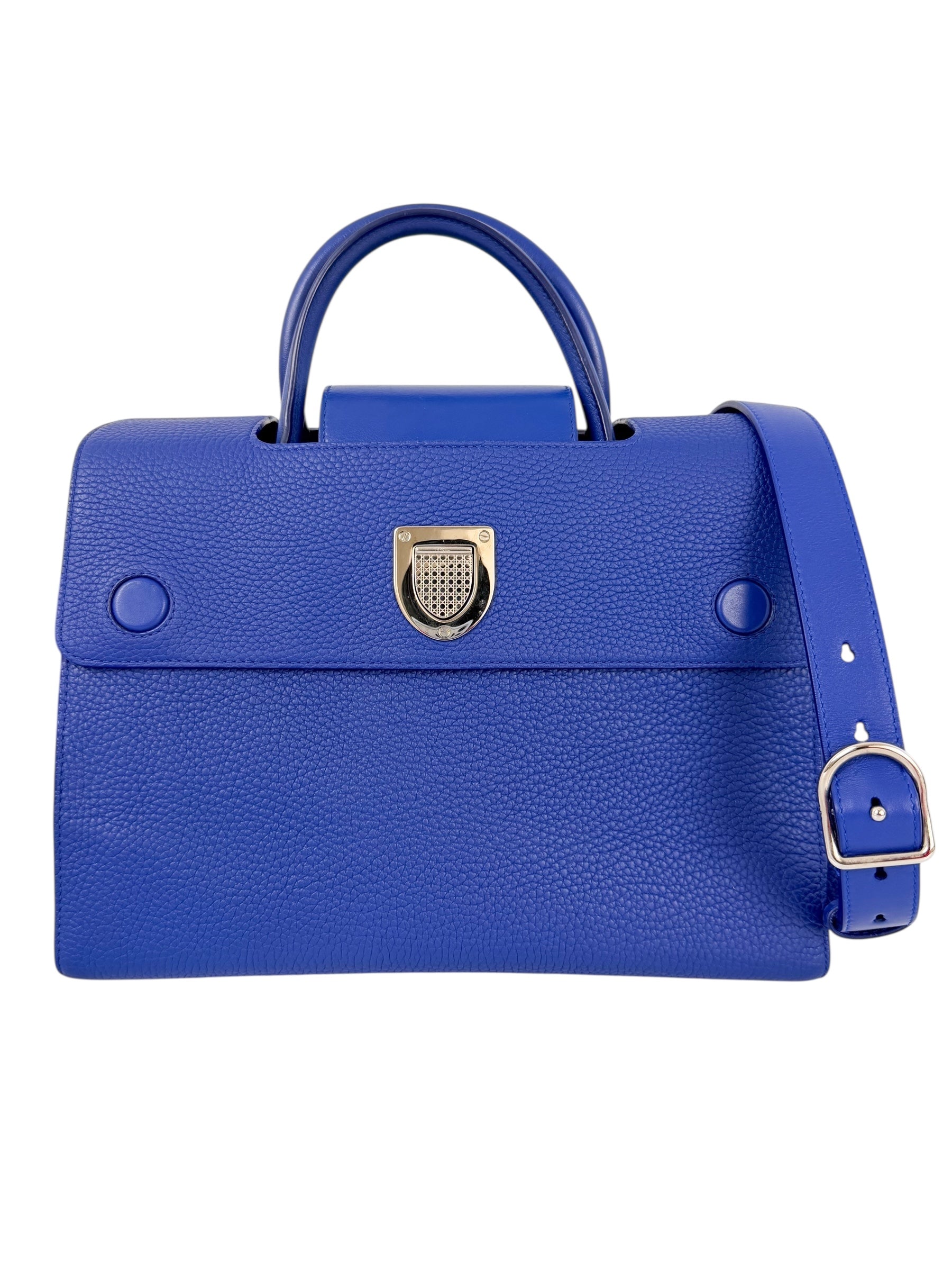 christian-dior-diorever-electric-blue-leather-handbag-0