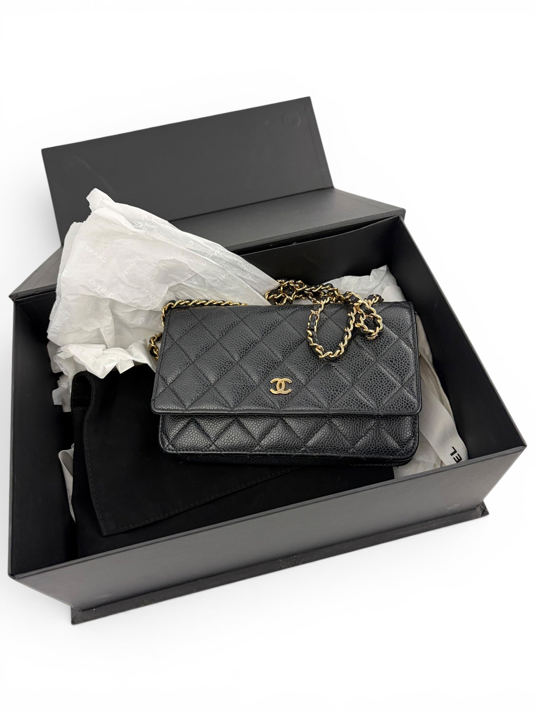 chanel-black-caviar-wallet-on-chain--full-set--1