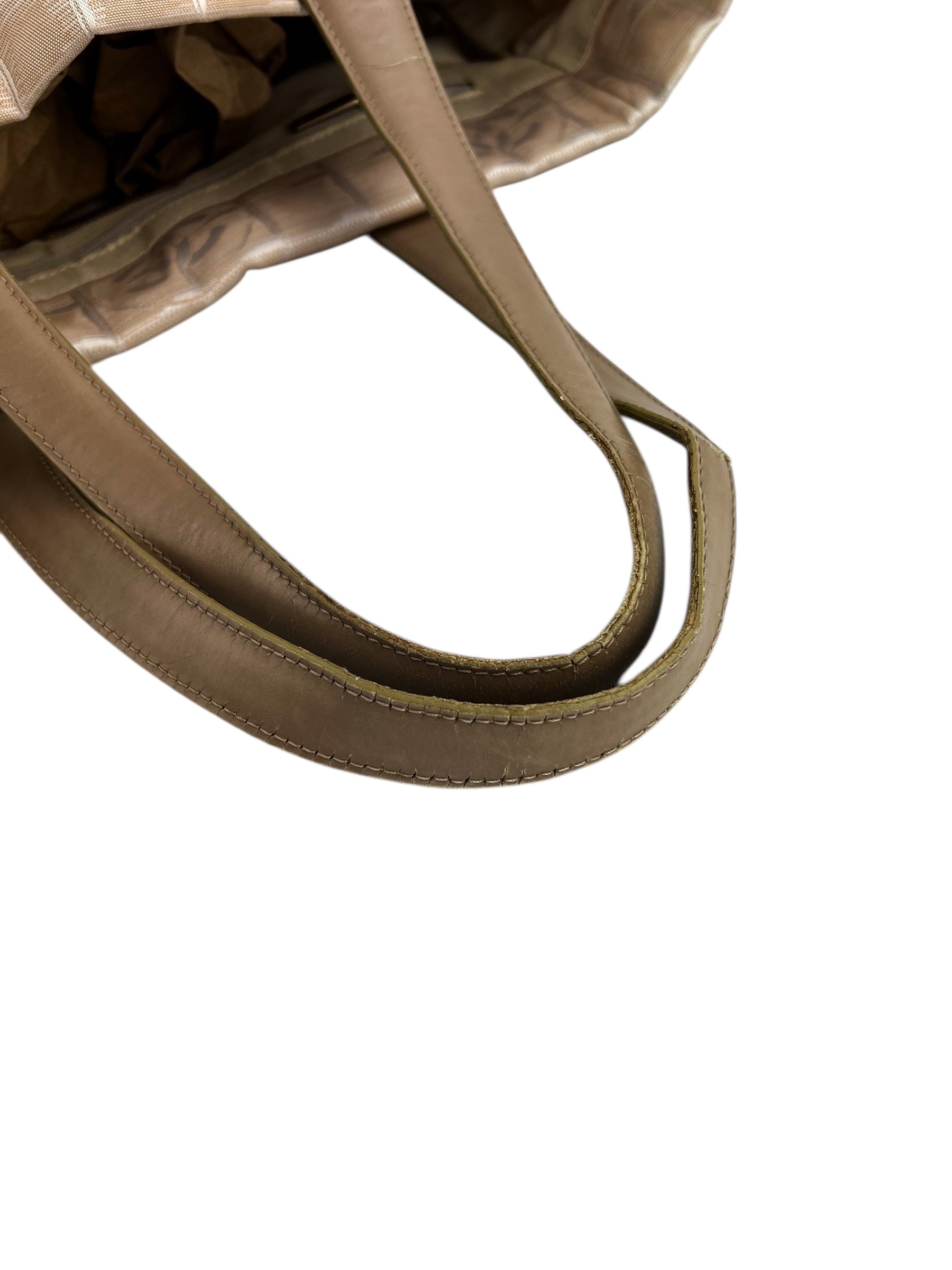 Chanel Beige Travel Ligne Tote Medium