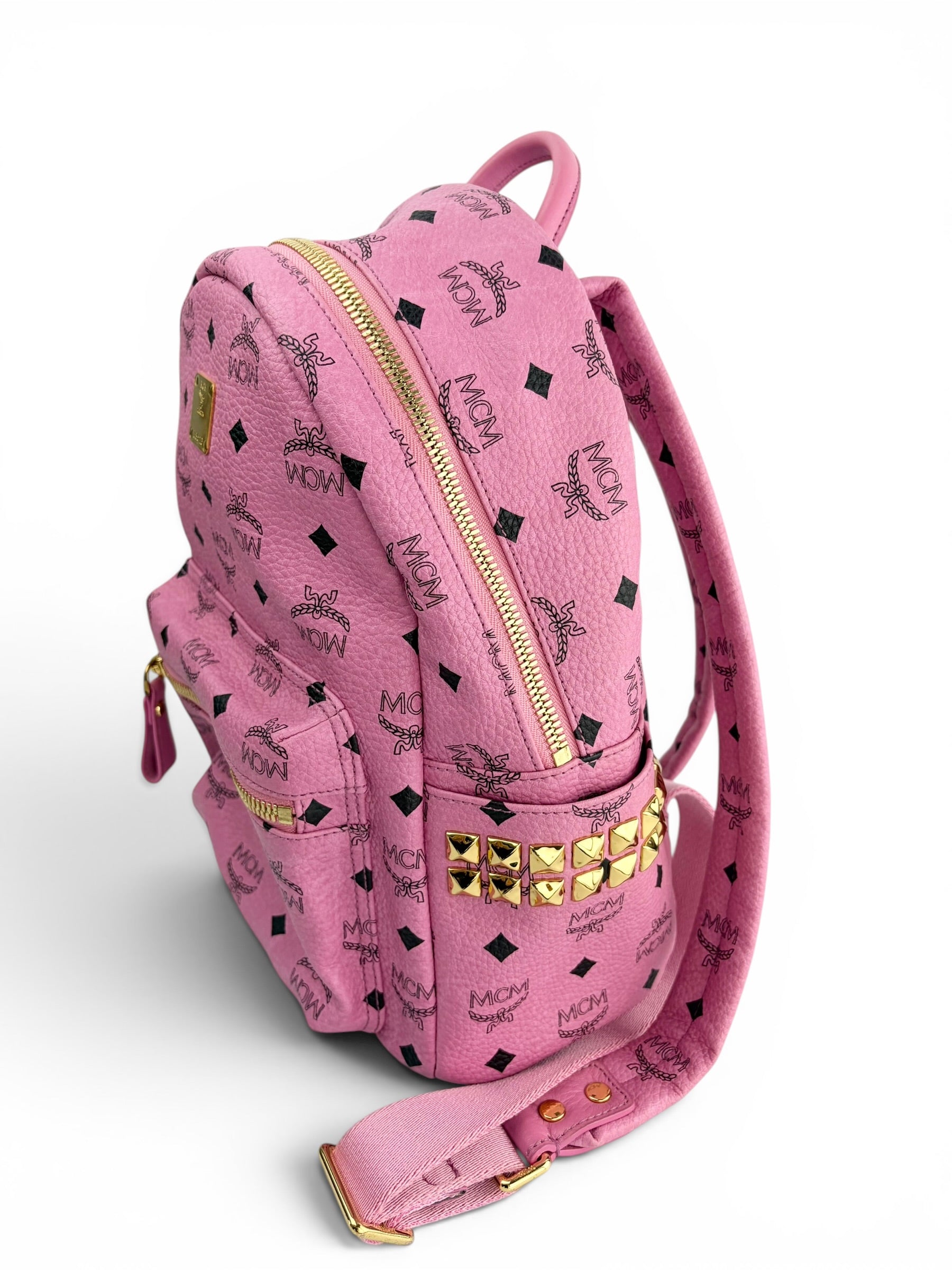mcm-pink-visetos-studded-small-backpack---1