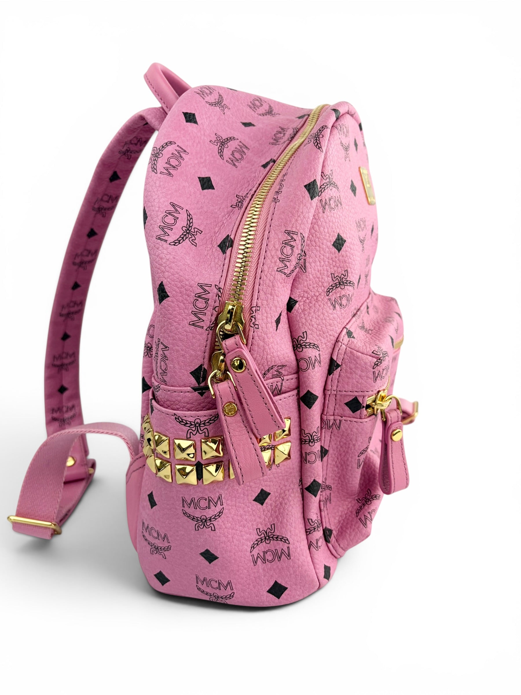 mcm-pink-visetos-studded-small-backpack---3