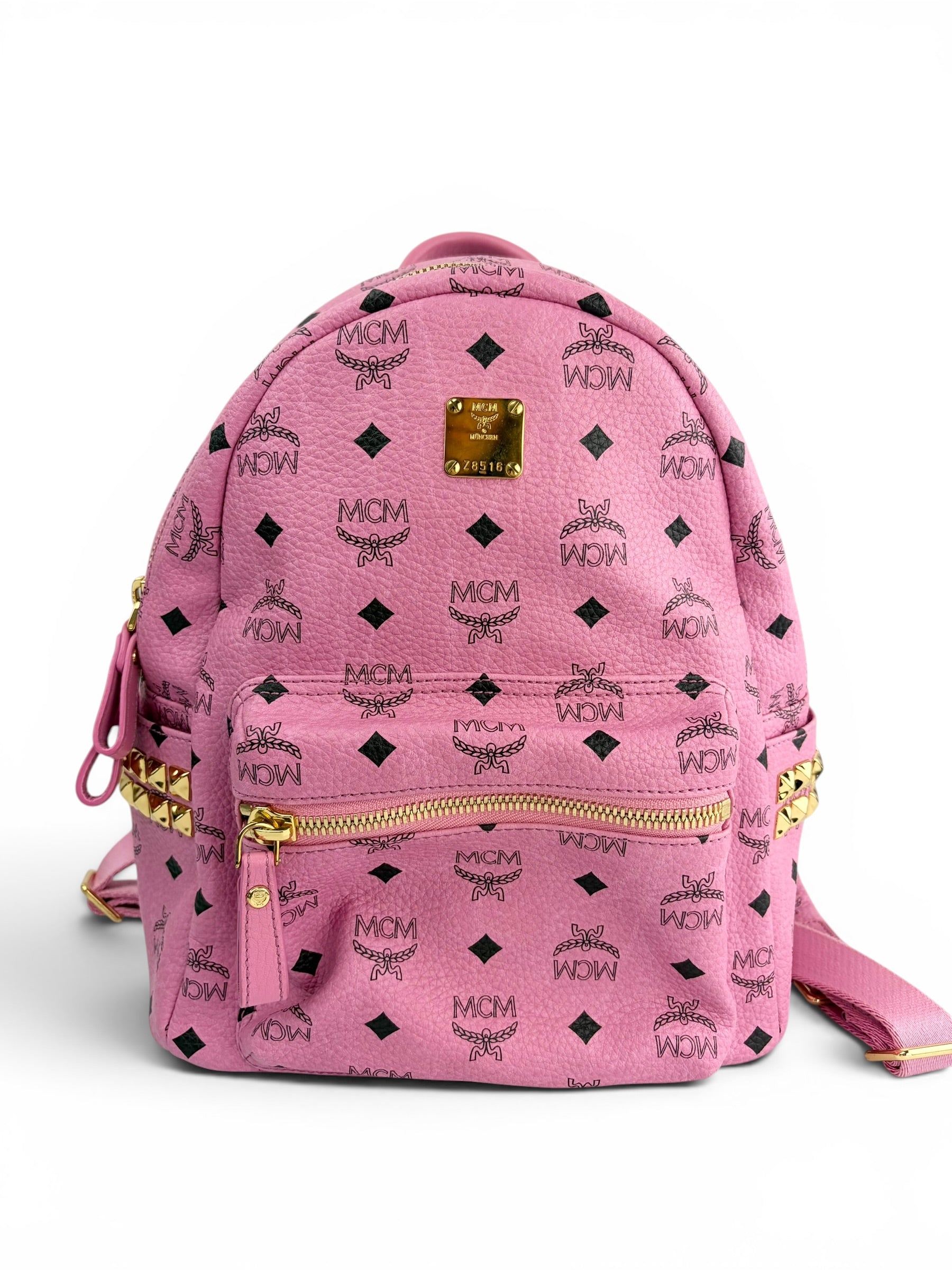mcm-pink-visetos-studded-small-backpack---0