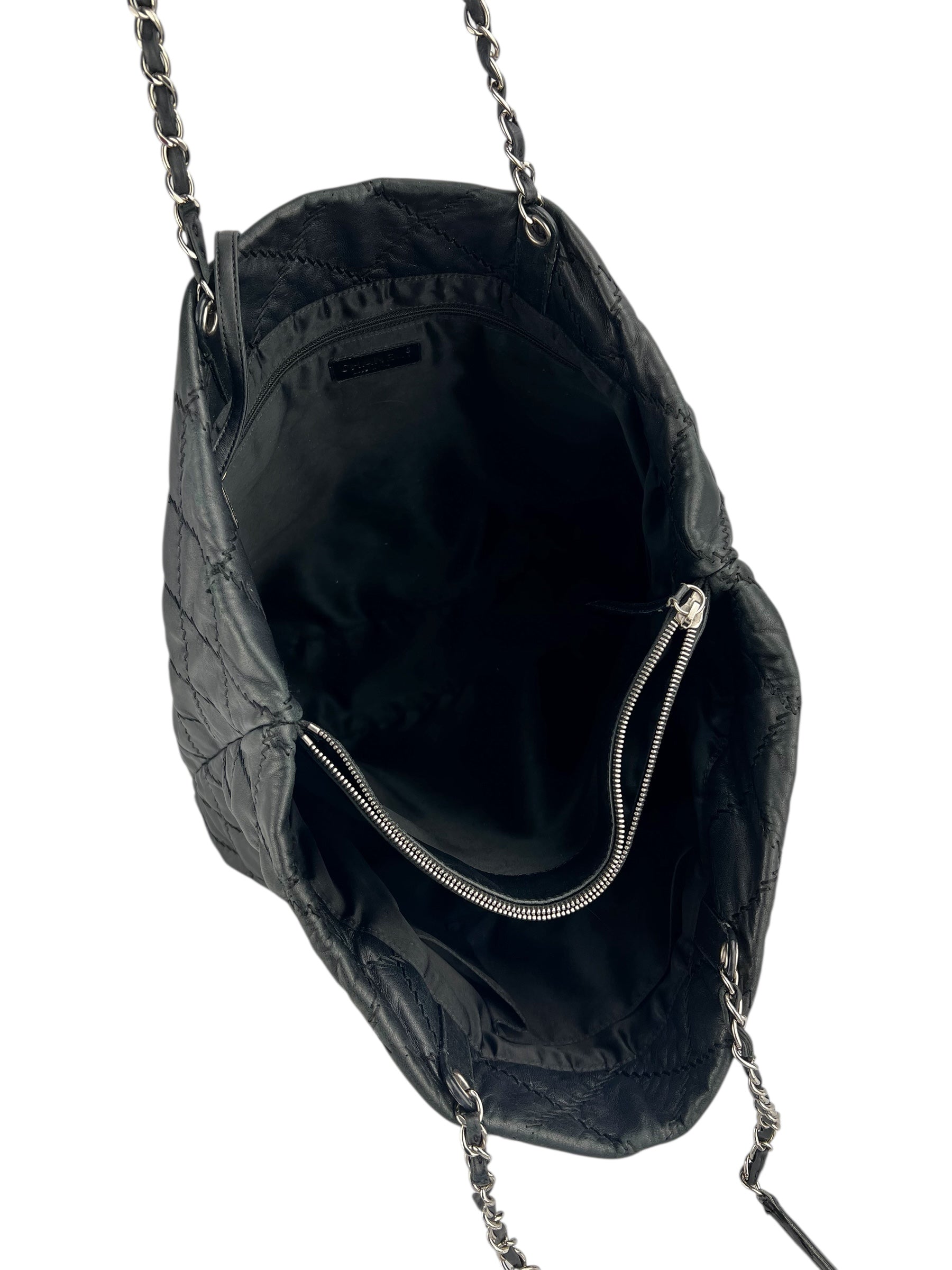 Chanel Black Lambskin XL Tote