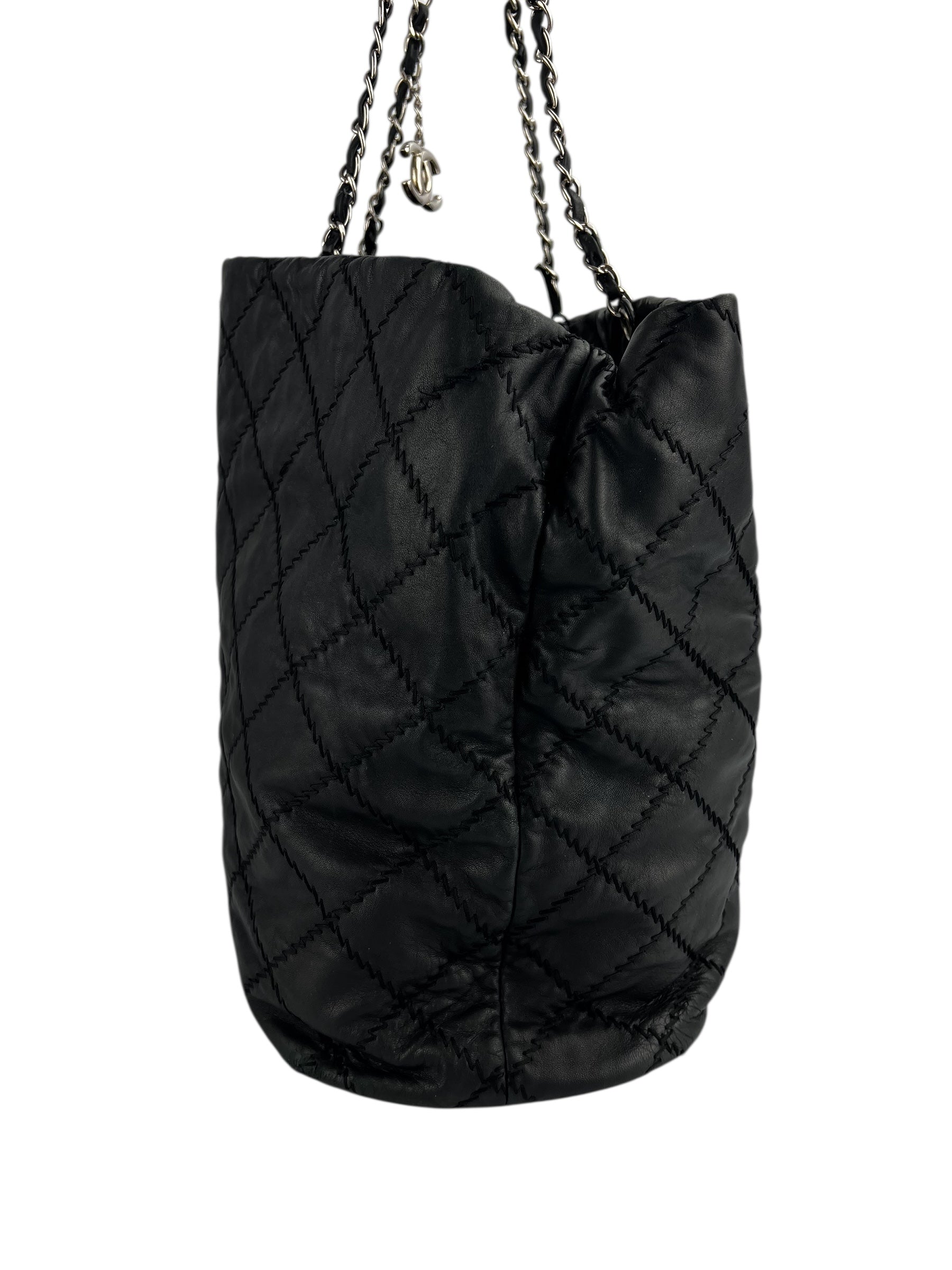 Chanel Black Lambskin XL Tote