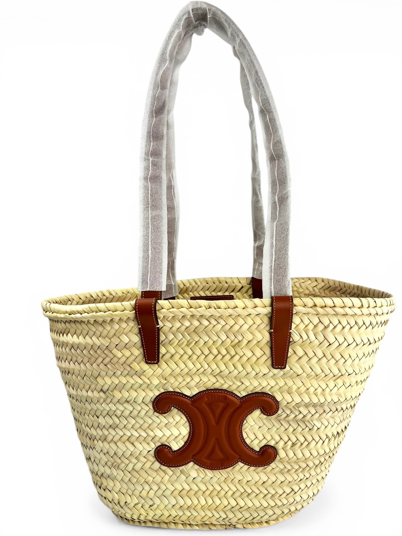 celine-medium-classic-panier-in-palm-leaves---calfskin-0