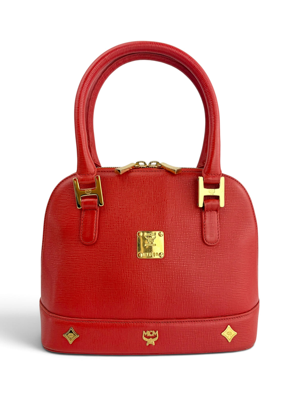 mcm-small-red-leather-dome-top-handle--0