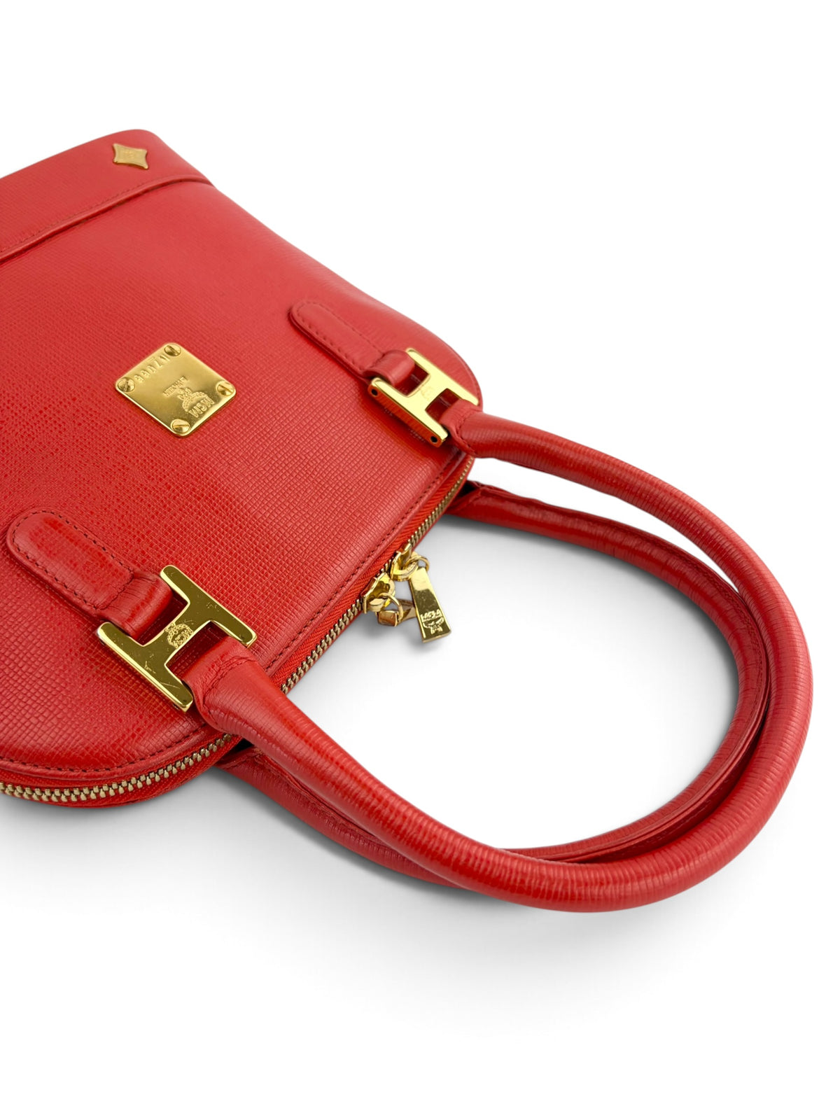 mcm-small-red-leather-dome-top-handle--4