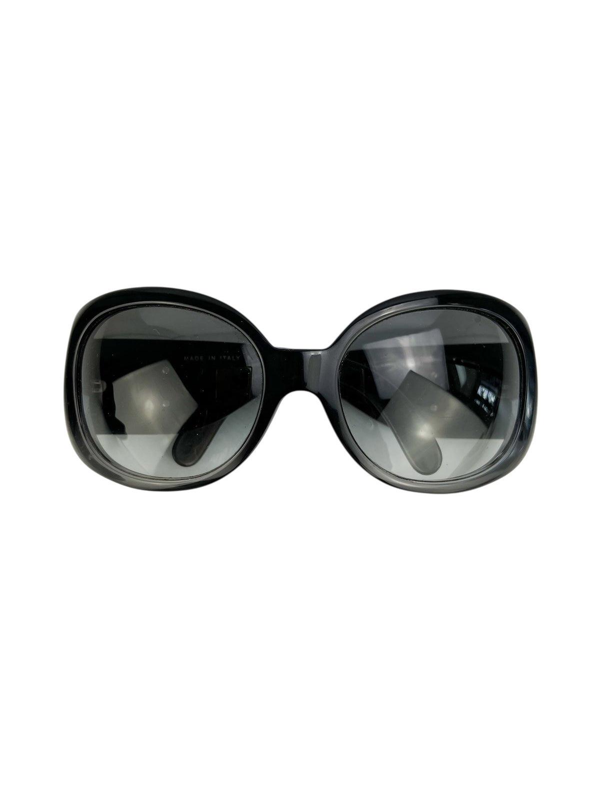 Vintage Chanel oversized sunglasses Chanel Vintage Oversized Sunglasses W/ Hardcase main image 3