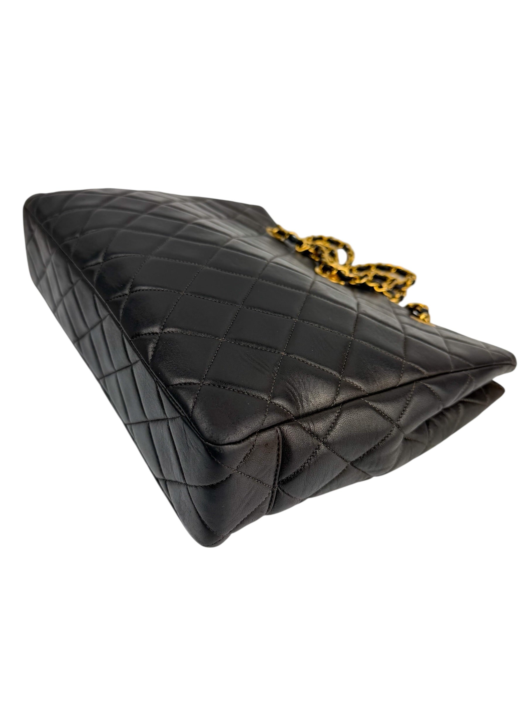 chanel-vintage-black-lambskin-quilted-tote--7