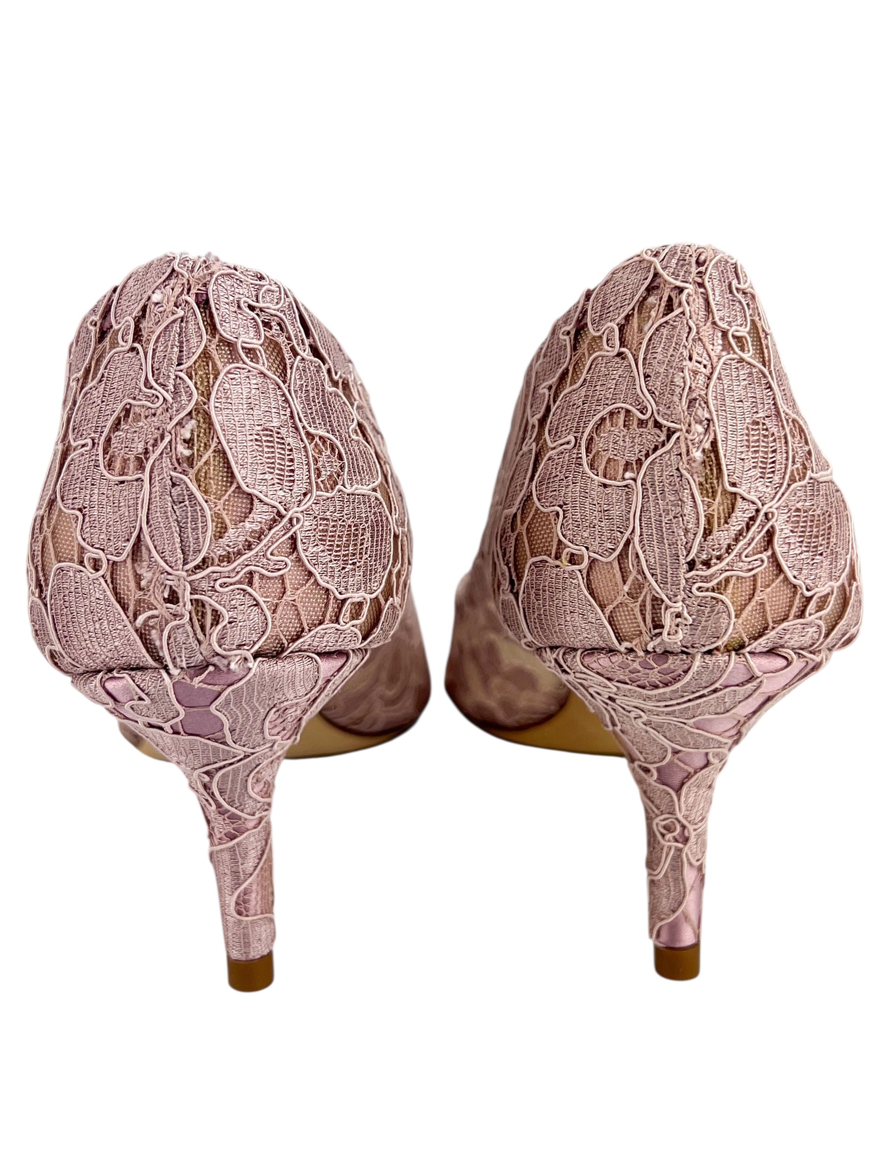 Dolce & Gabbana Lace Heels Size 38