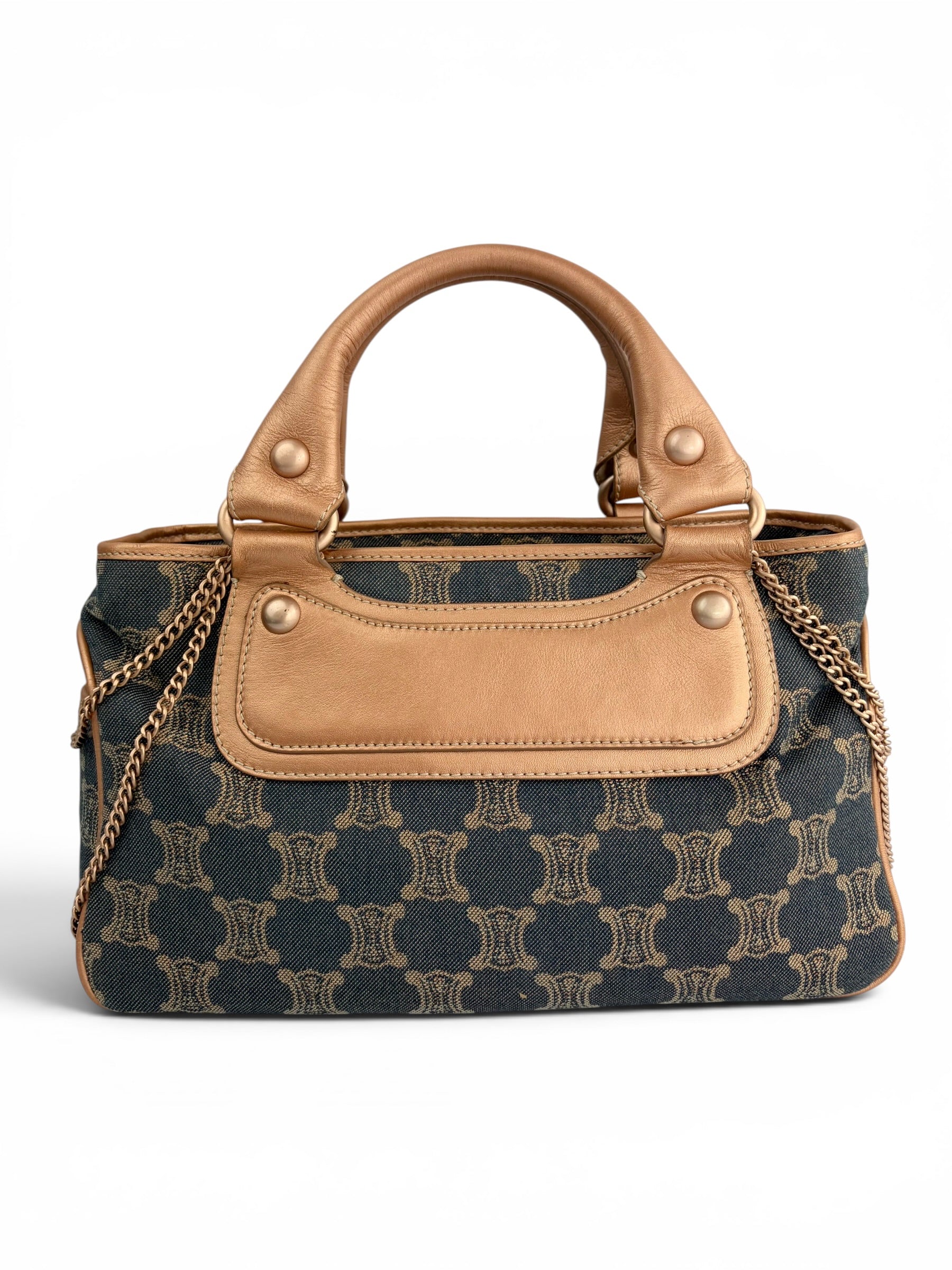 celine-vintage-denim-metallic-boogie-bag-2