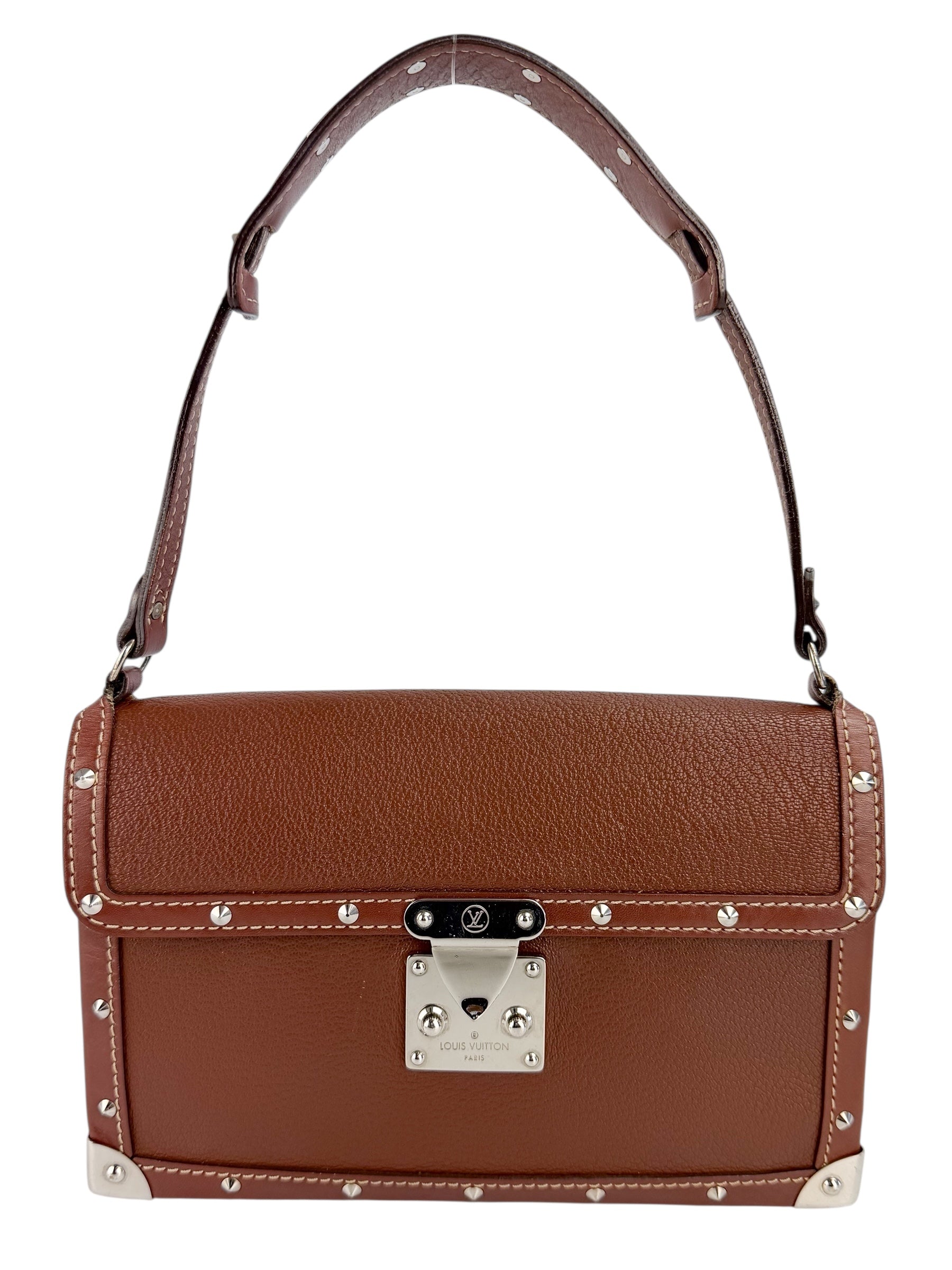 Louis Vuitton Vintage Brown Suhali Sienna Shoulder Bag