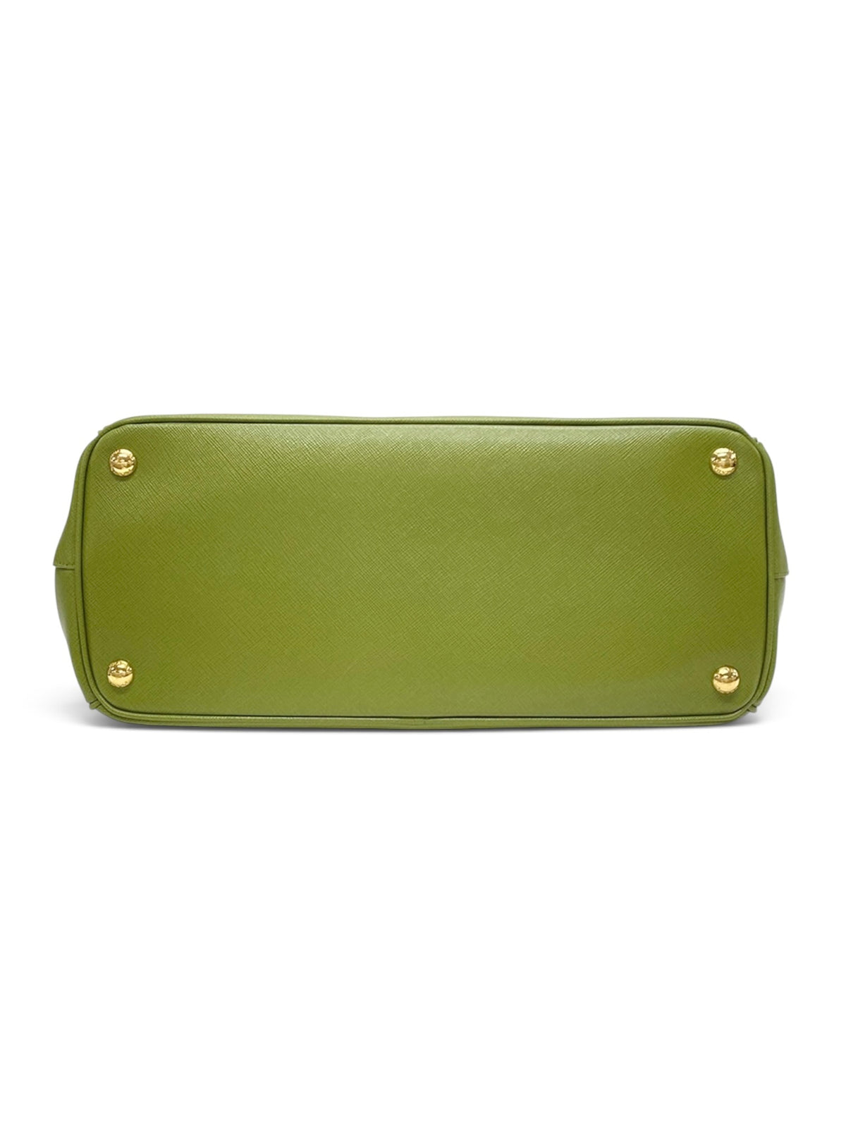 Prada Green Saffiano Lux Galleria Tote
