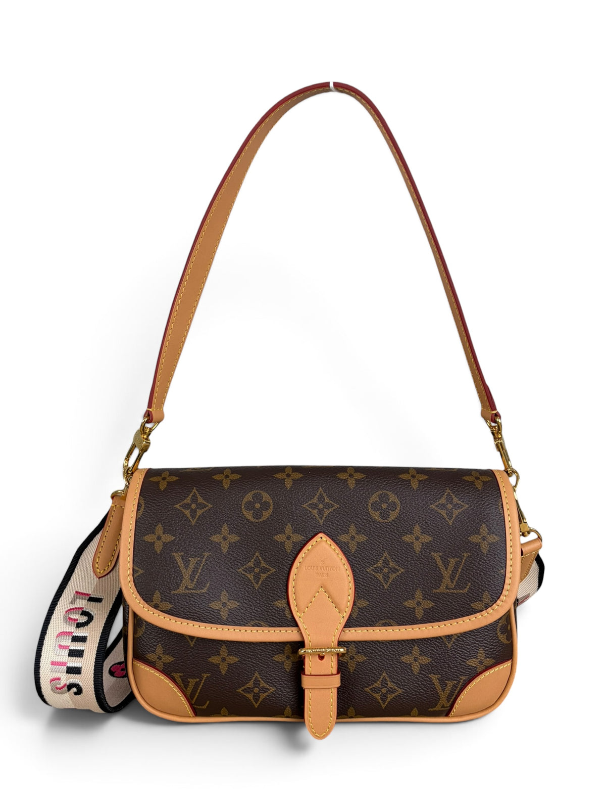 Louis Vuitton Black Monogram Canvas Diane