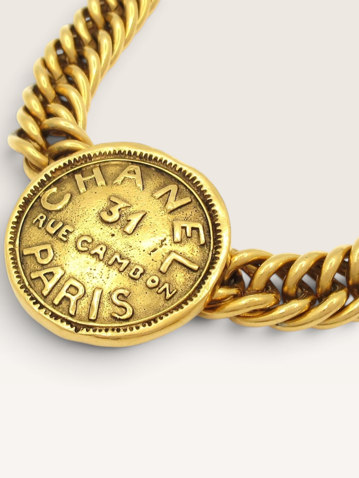 Chanel Choker Gold Hardware