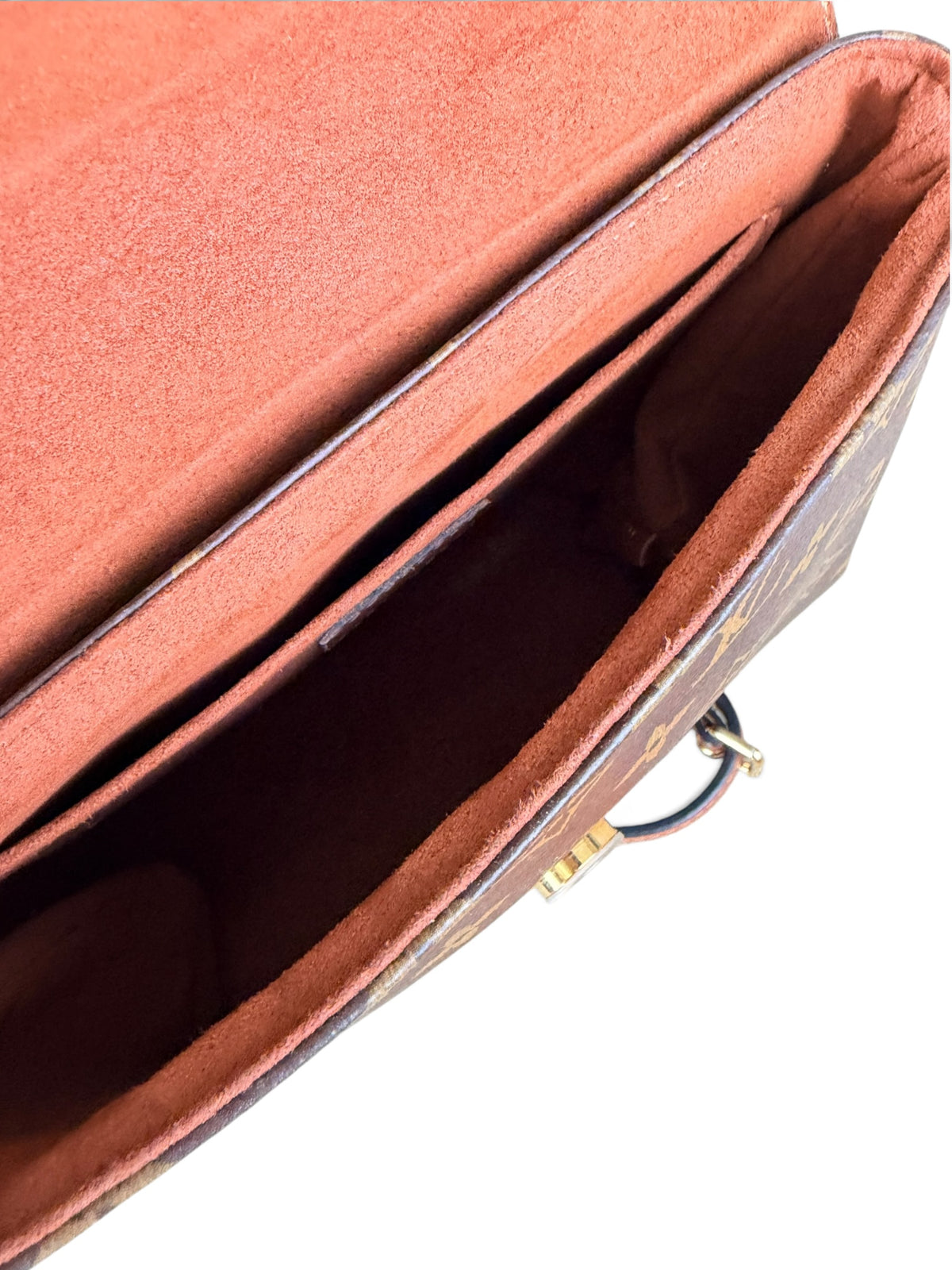Louis Vuitton Cognac Leather Monogram Locky BB