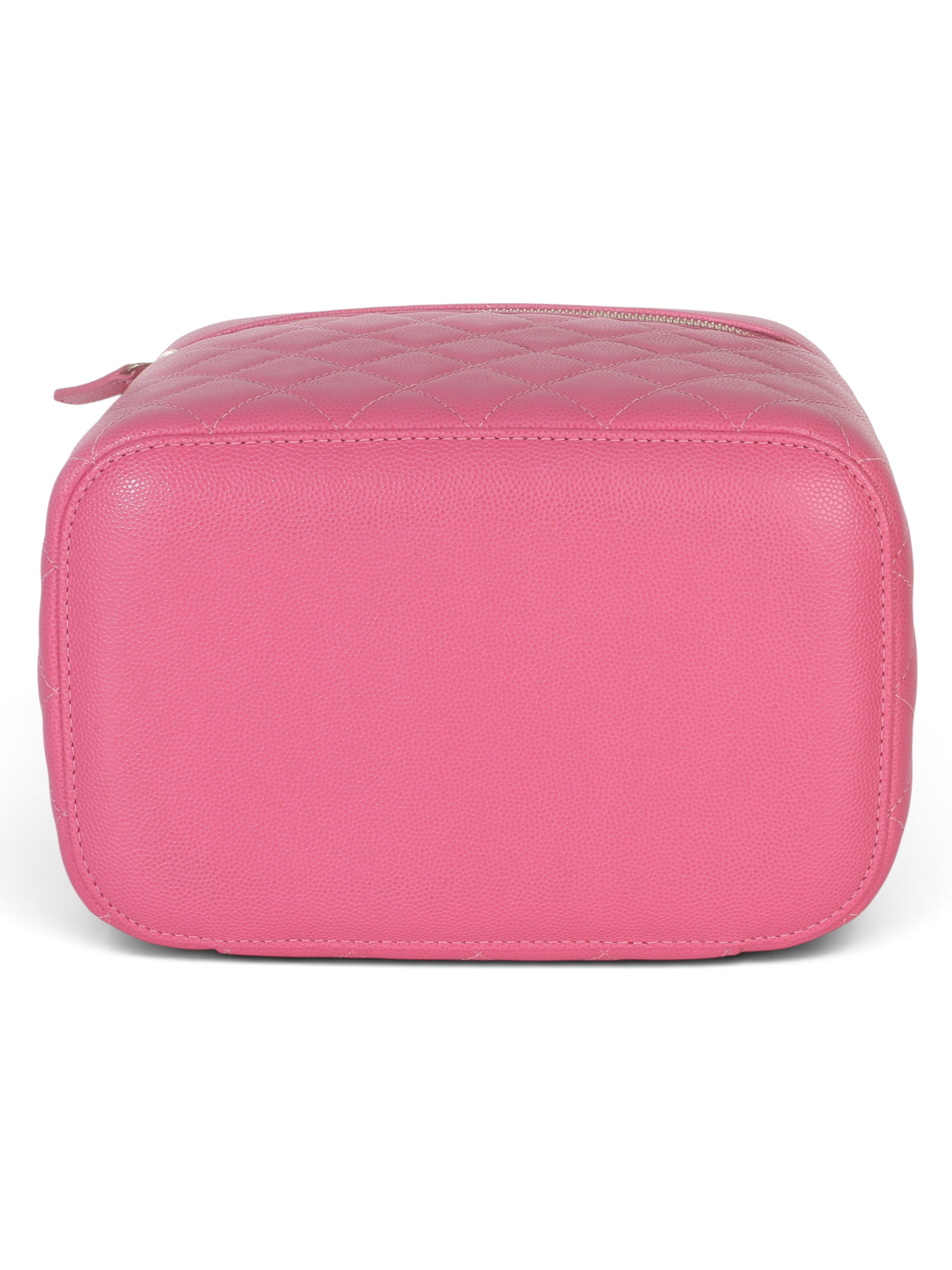 Chanel Pink Caviar Large Vanity Case