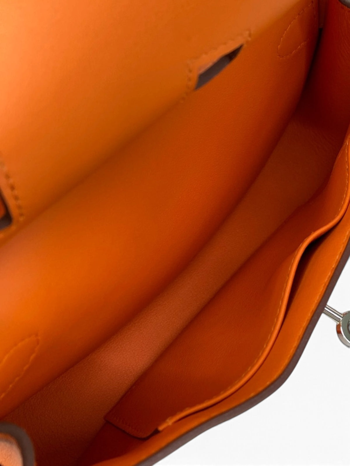Hermès Orange Minyan Swfit Jypsiere Mini