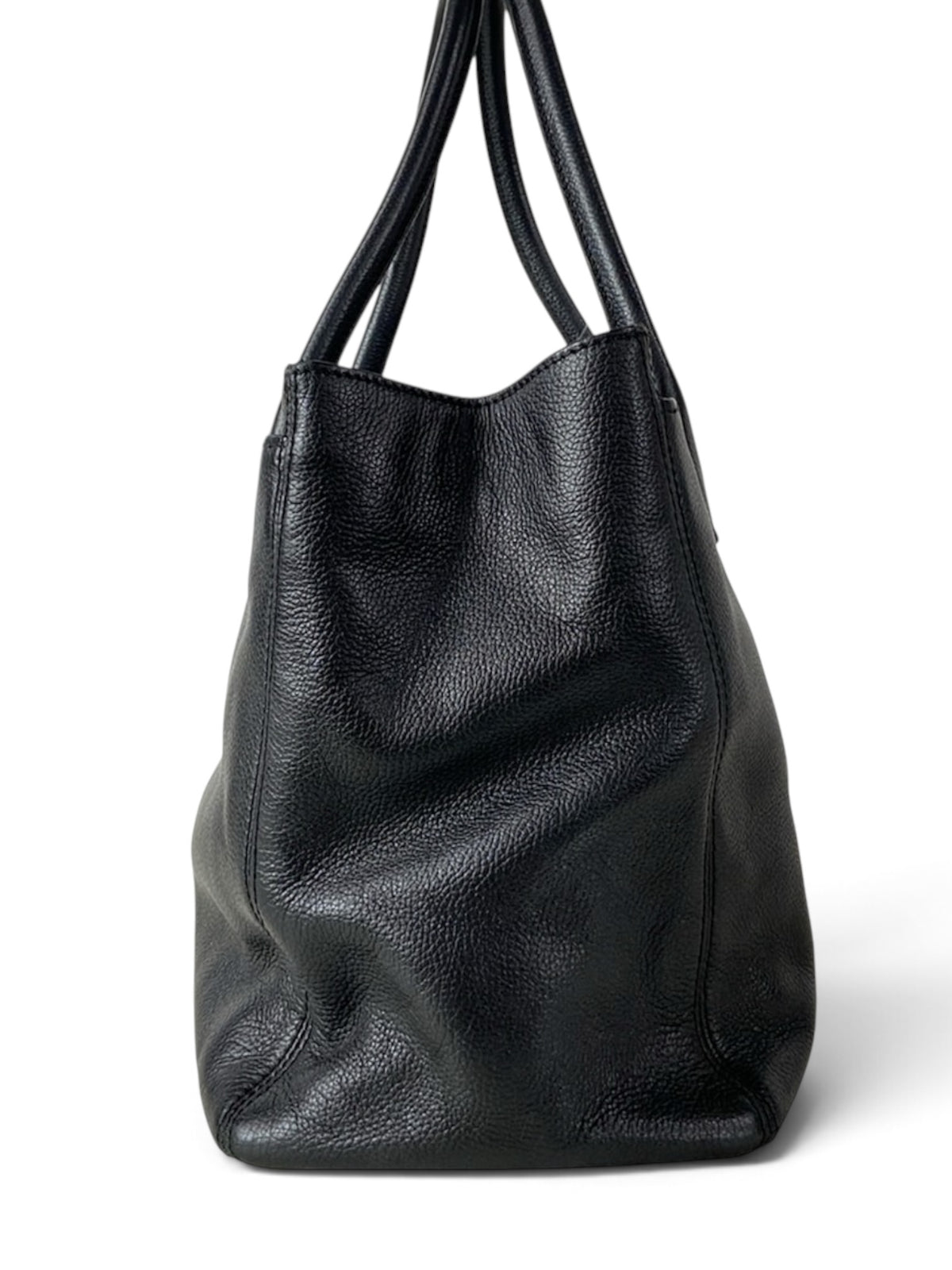 Chanel Black Calfskin Executive Tote Gold Hardware