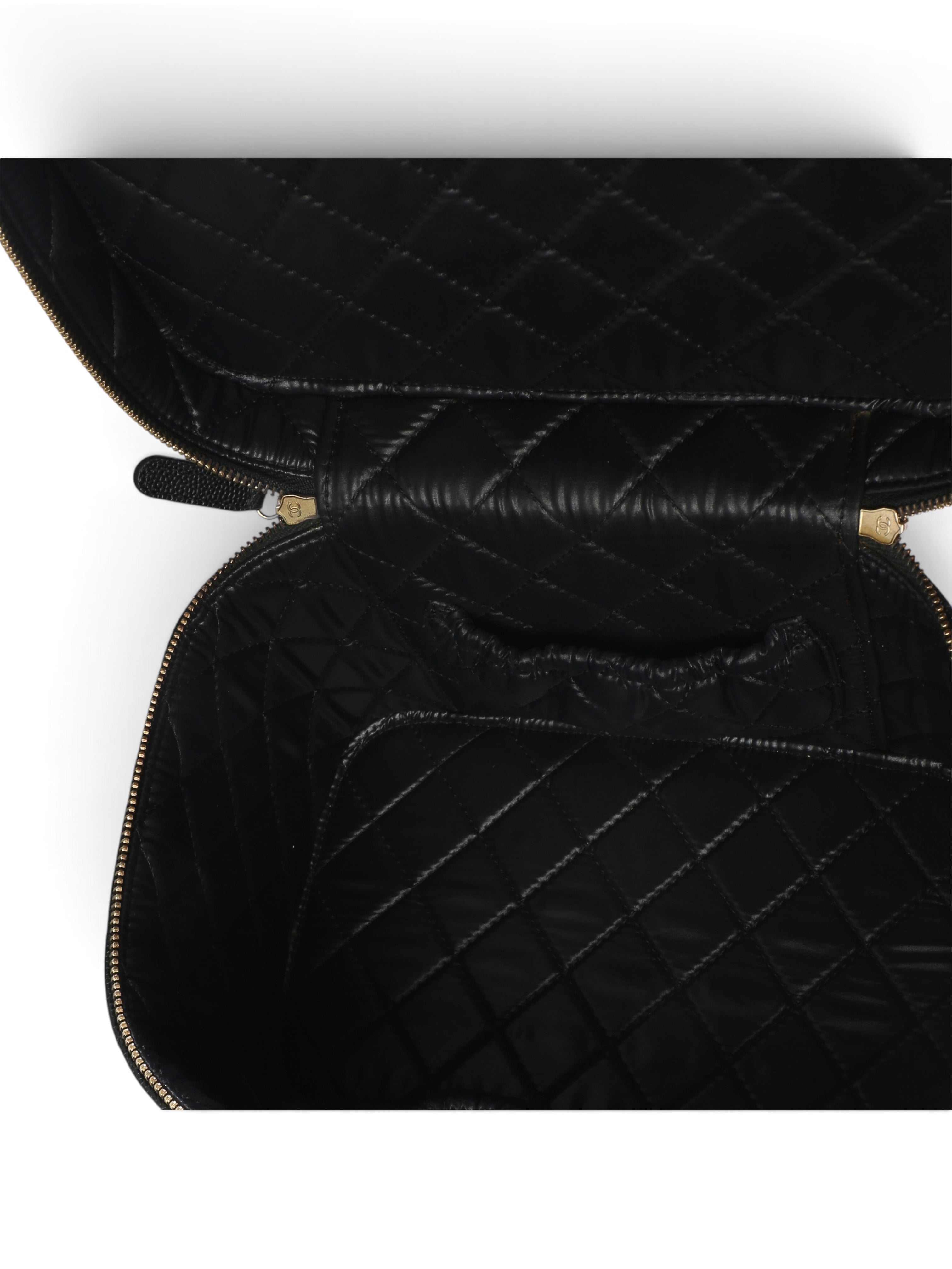 Chanel Black Caviar Large Vanity