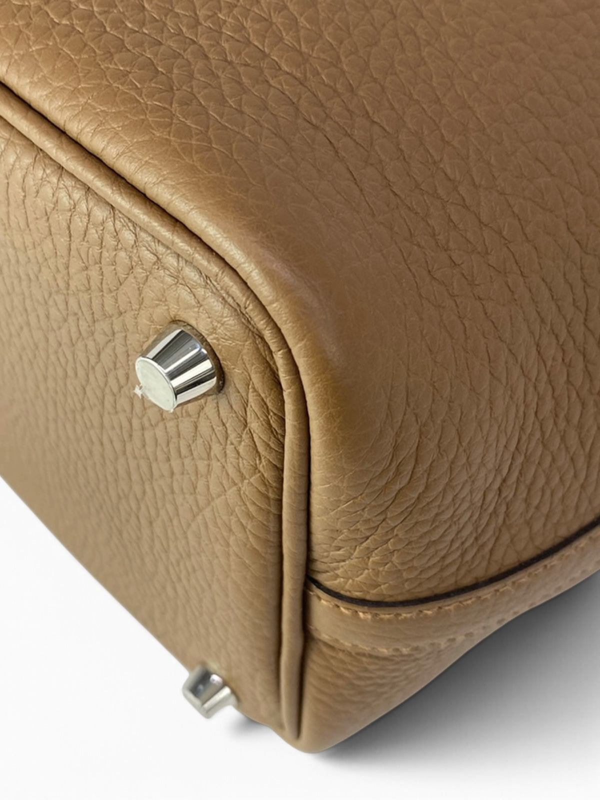 Hermès Alezan Clemence Picotin Lock PM Full Set