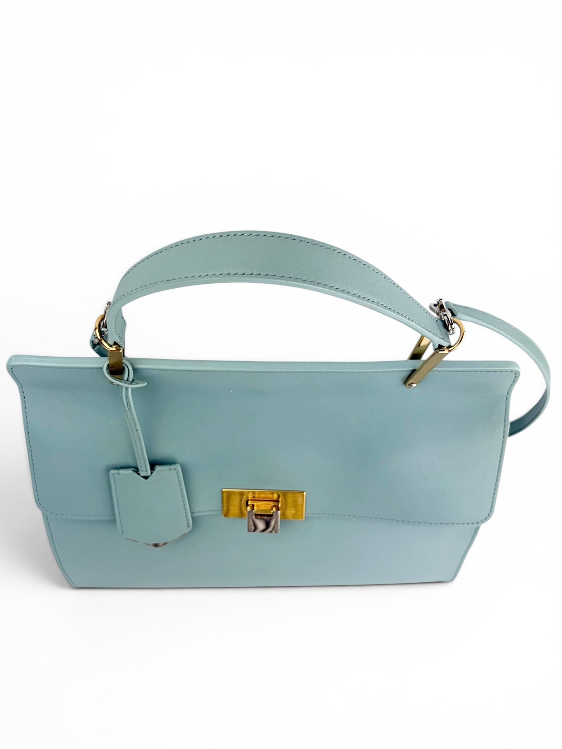 Balenciaga Le Dix Blue Top Handle