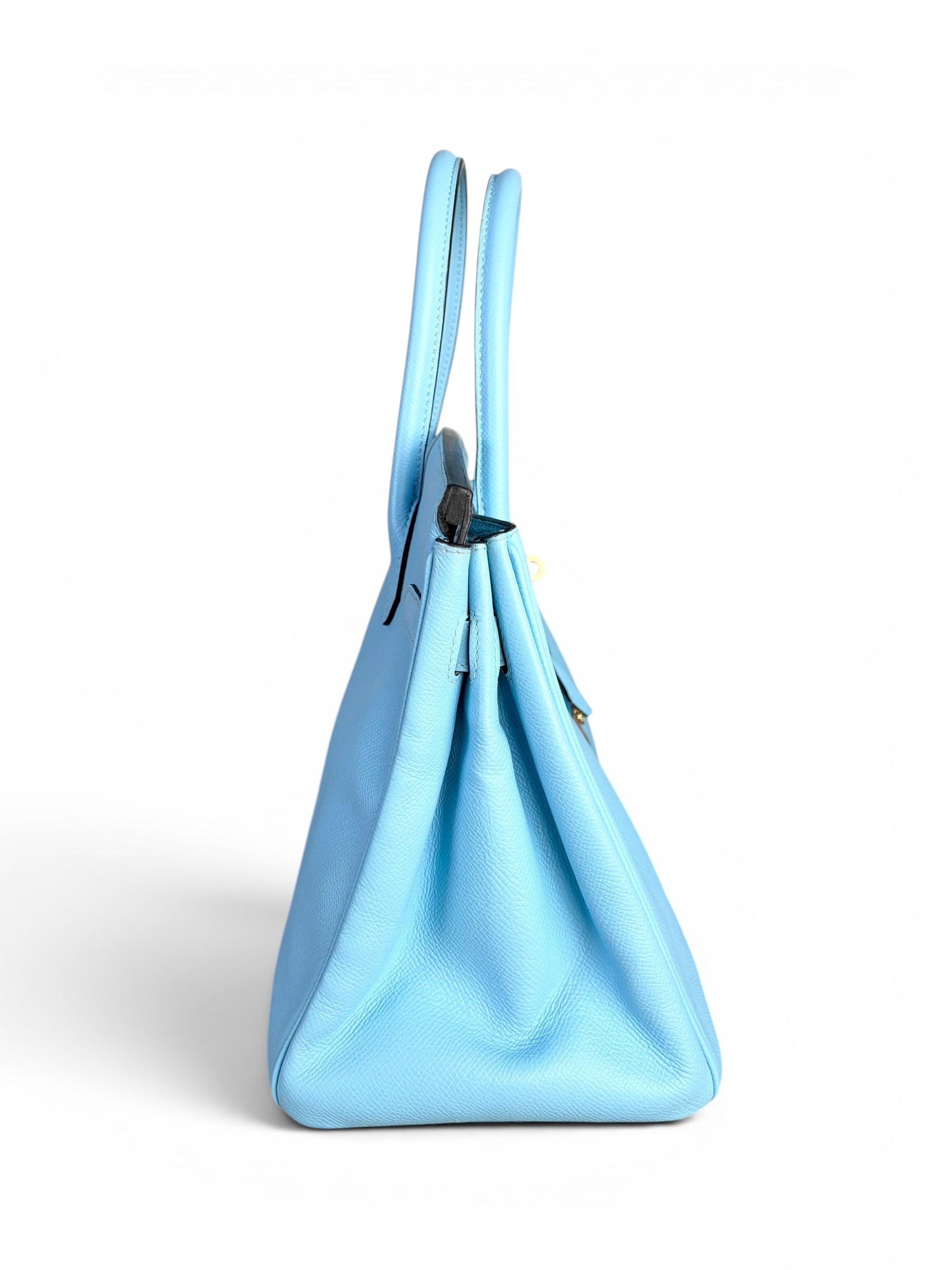 Hermes Blue Celeste Birkin 30 GHW