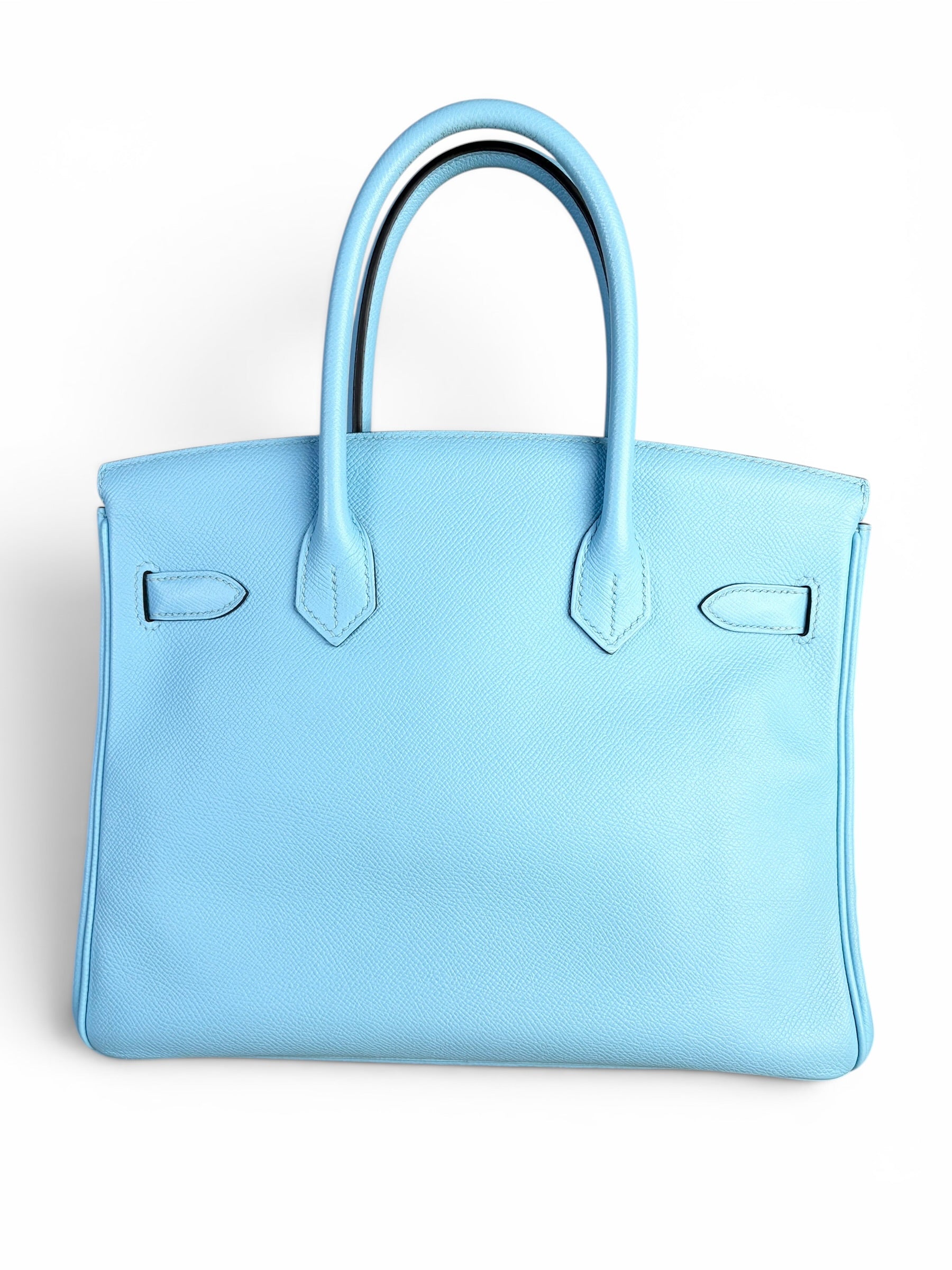 Hermes Blue Celeste Birkin 30 GHW