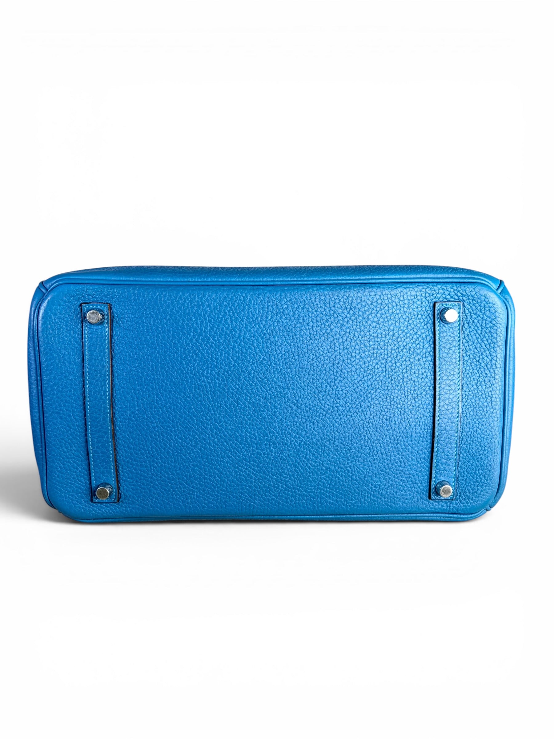 Hermes Bleu Zellige Togo Birkin 35