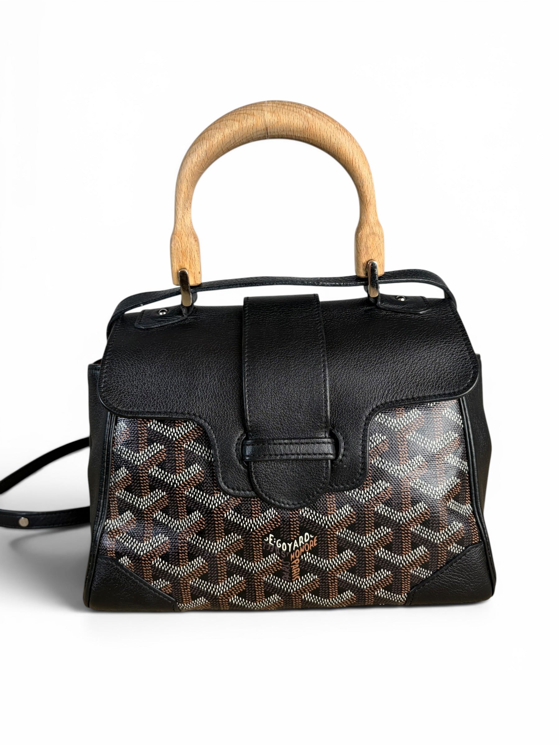 Goyard Black Saigon Souple Mini