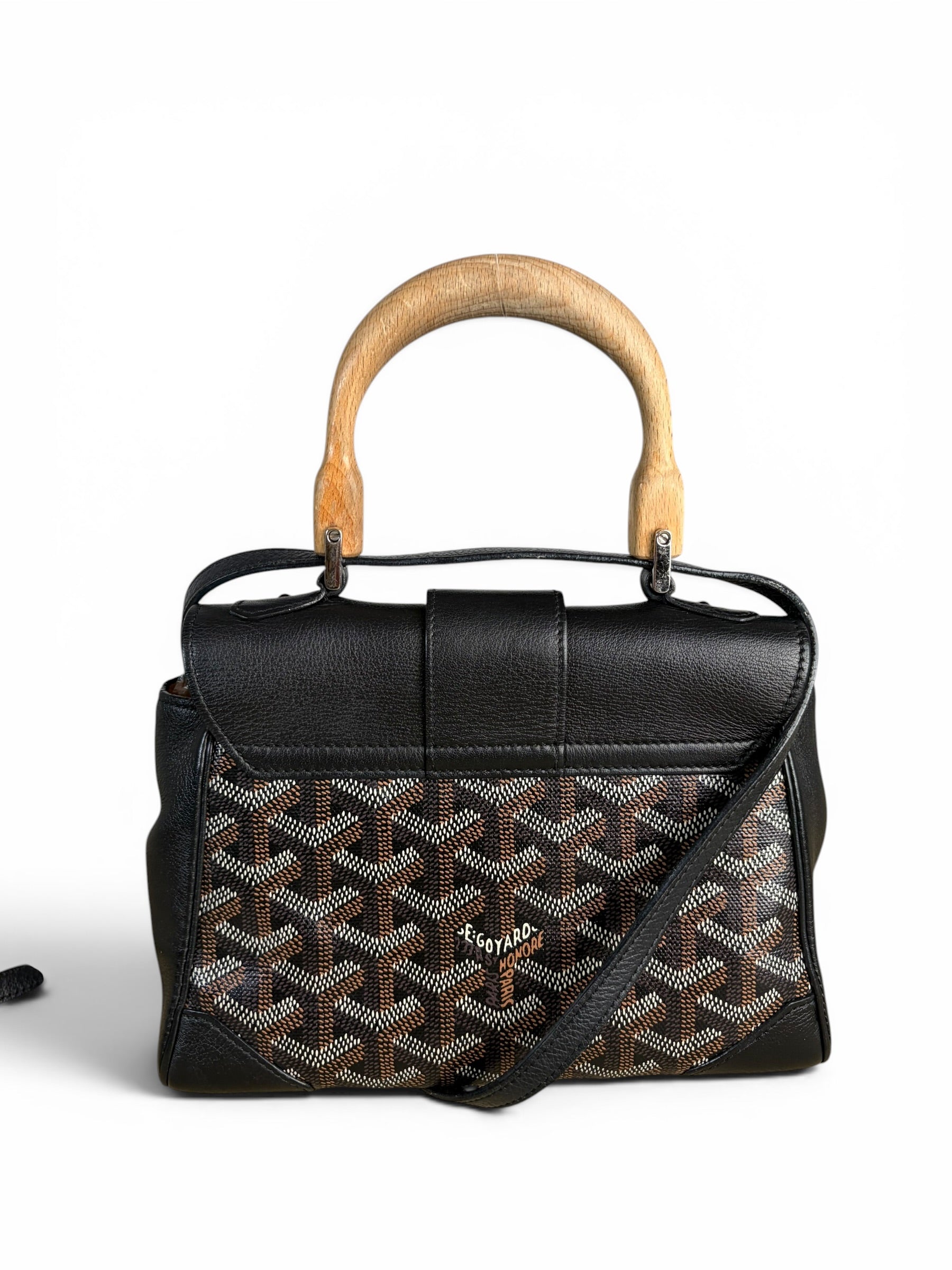 Goyard Black Saigon Souple Mini