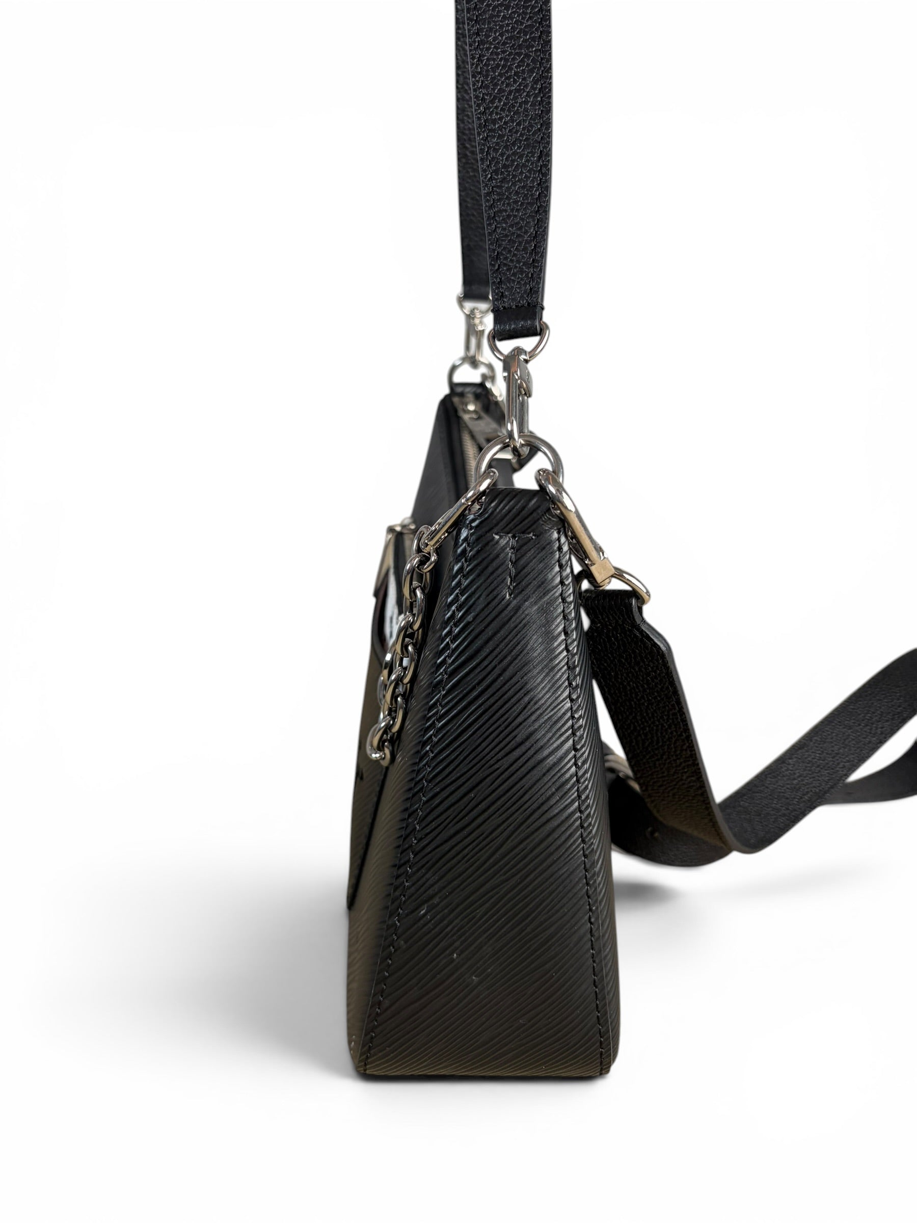 Louis Vuitton Black Epi Leather Marelle Two Way