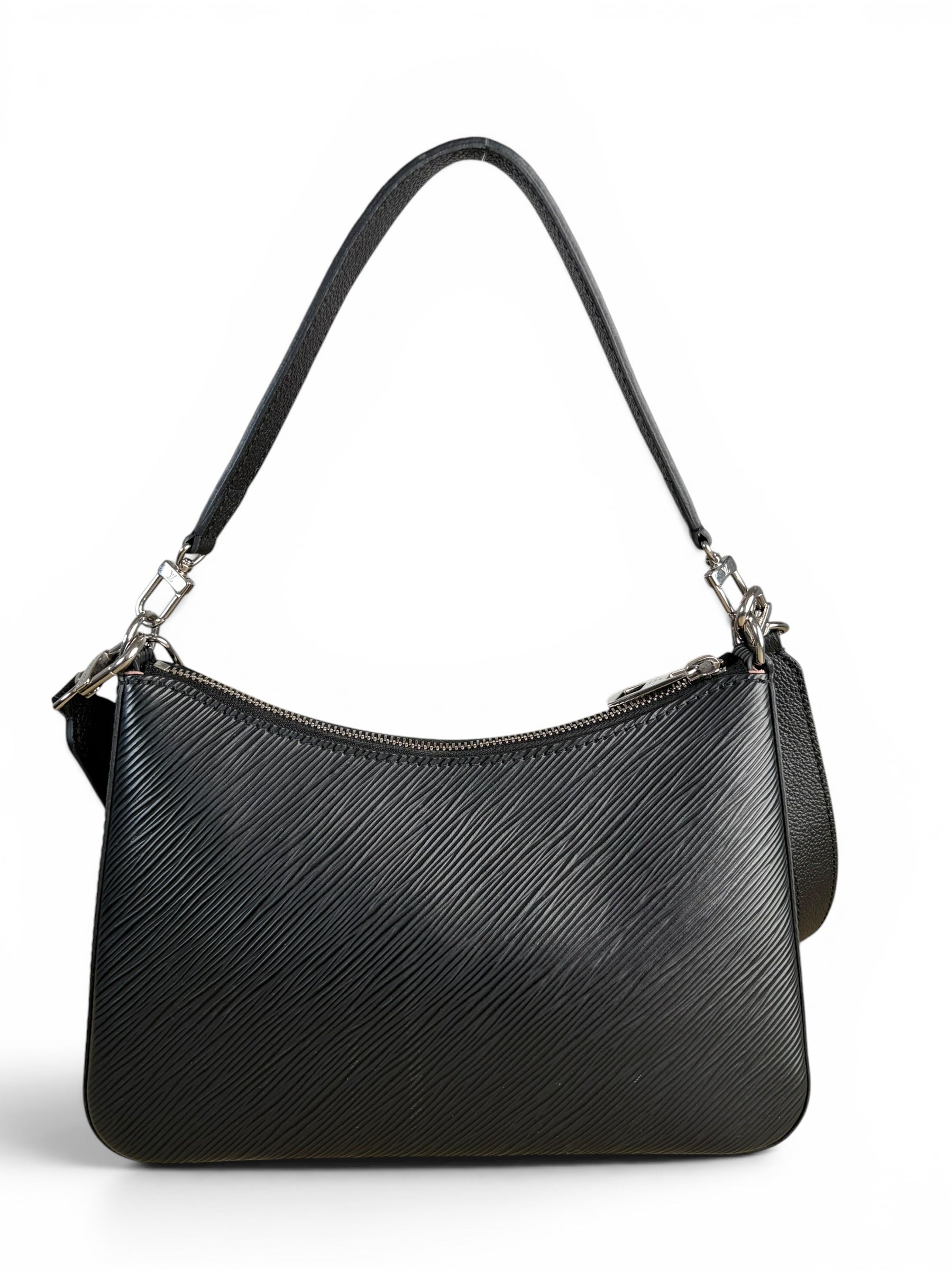Louis Vuitton Black Epi Leather Marelle Two Way