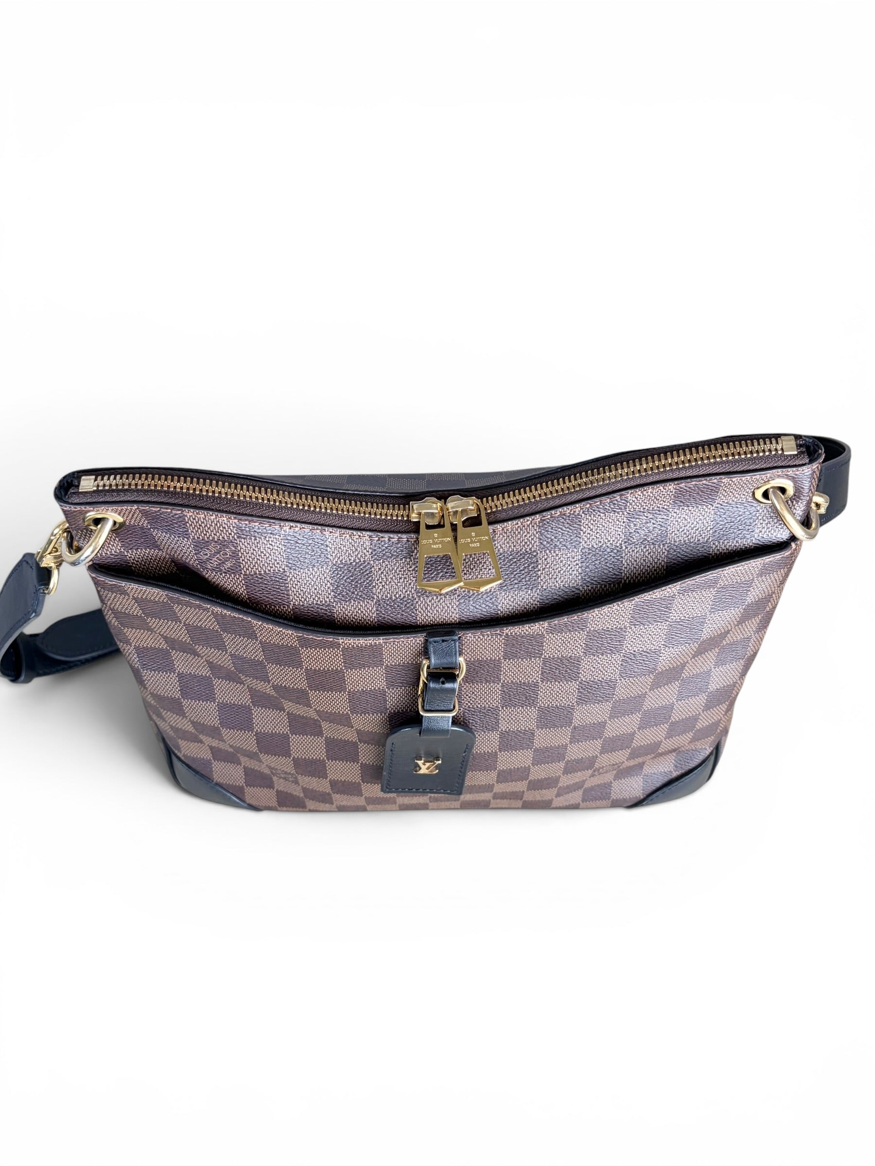 Louis Vuitton Black Damier Ebene Canvas Odeon MM