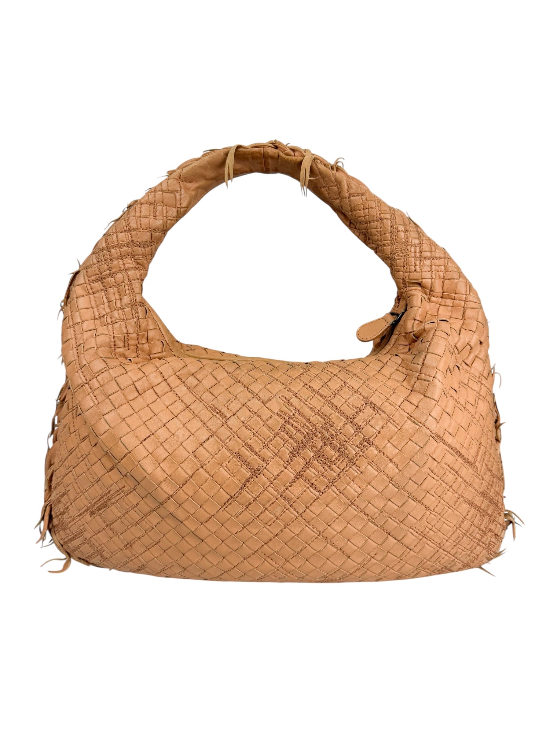 Bottega Veneta Fringe Hobo Shoulder Bag